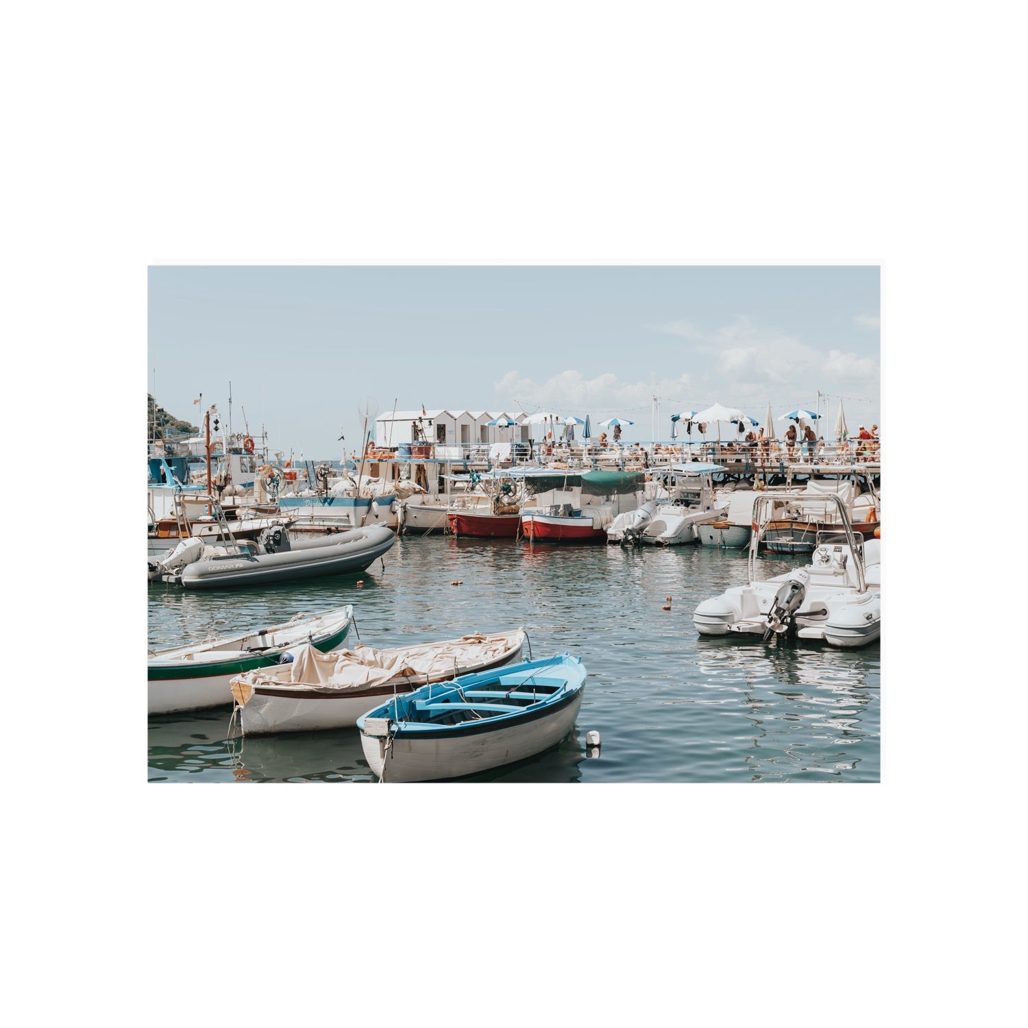 Antico Porto fine art print, Sorrento, Italy, A1 · 84.1 x 59.4 cm, Unframed, Fine Art Canvas