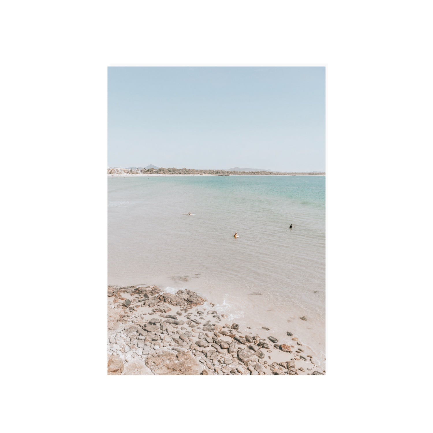 Sweet Serotonin fine art print, Noosa, Australia, coastal scenes artwork, A1 · 84.1 x 59.4 cm, Unframed, Fine Art Canvas