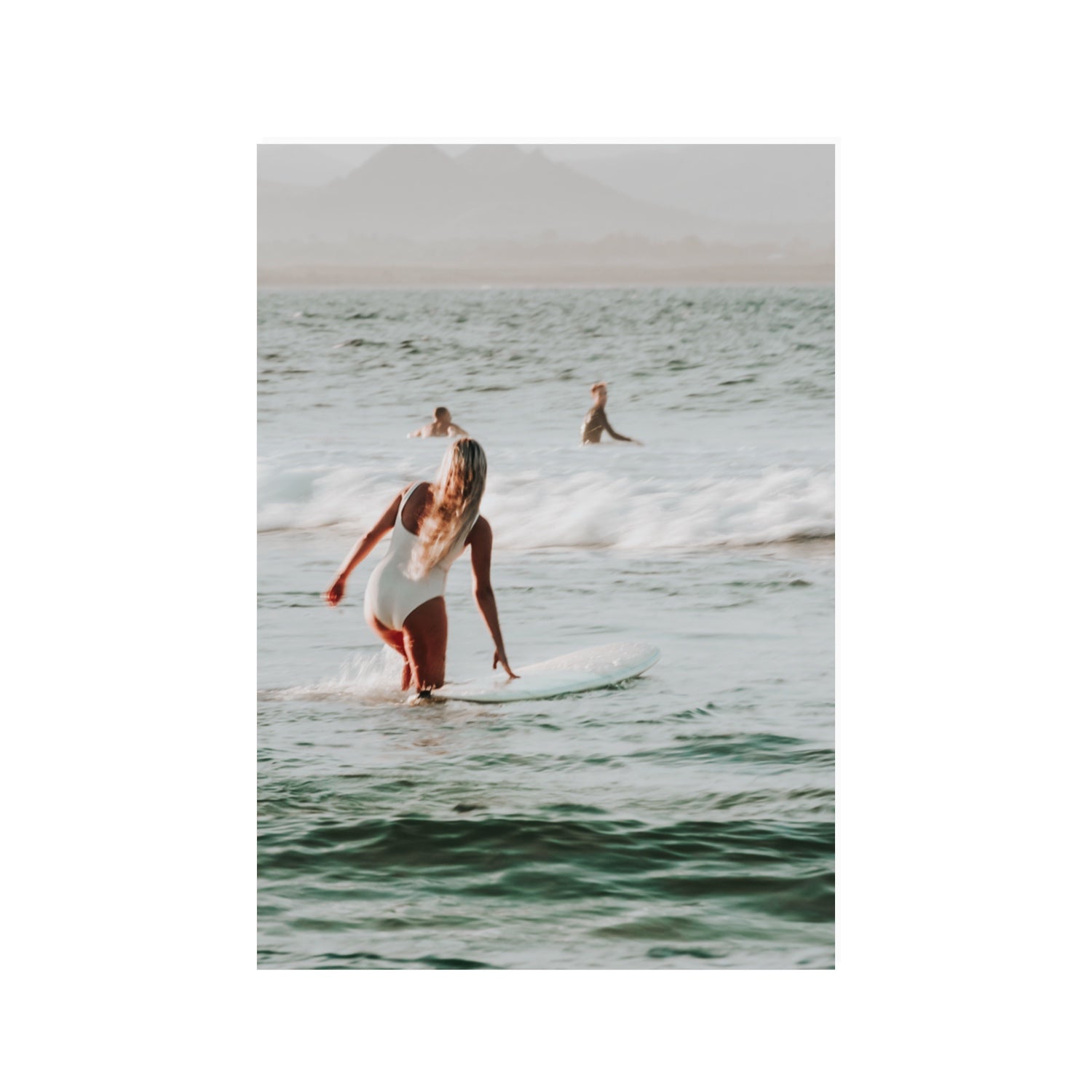 Blondie fine art print, Byron Bay, Australia, 100 x 70 cm, Unframed, Fine Art Canvas