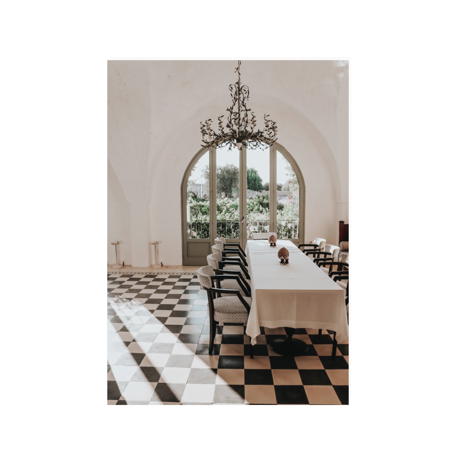 Sunbeam Feast Puglia Wall Italian fine art print 100 x 70 cm unframed fine art canvas