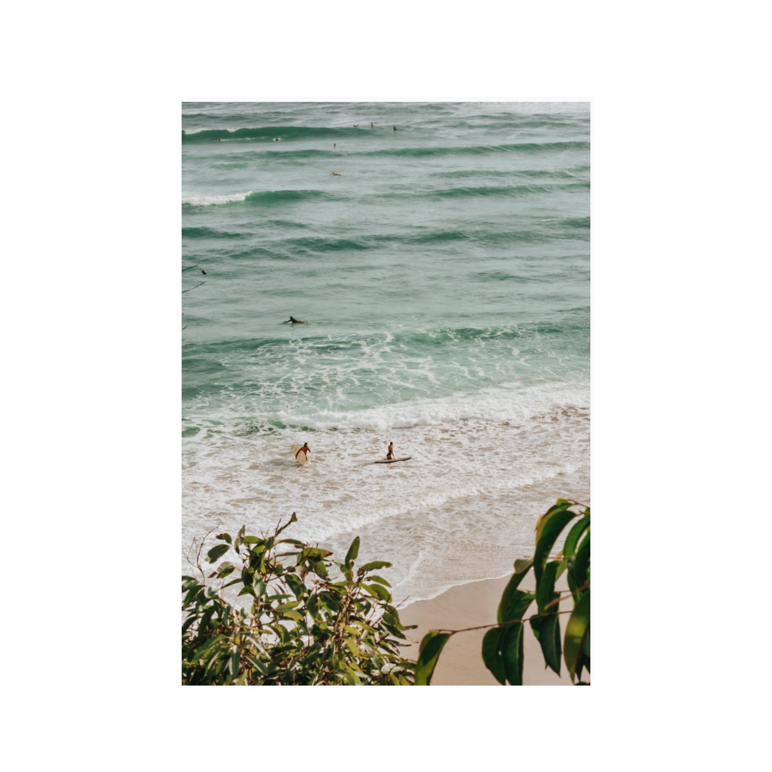 Private Paradise fine art print, Byron Bay, Australia, 100 x 70 cm, Unframed, Fine Art Canvas