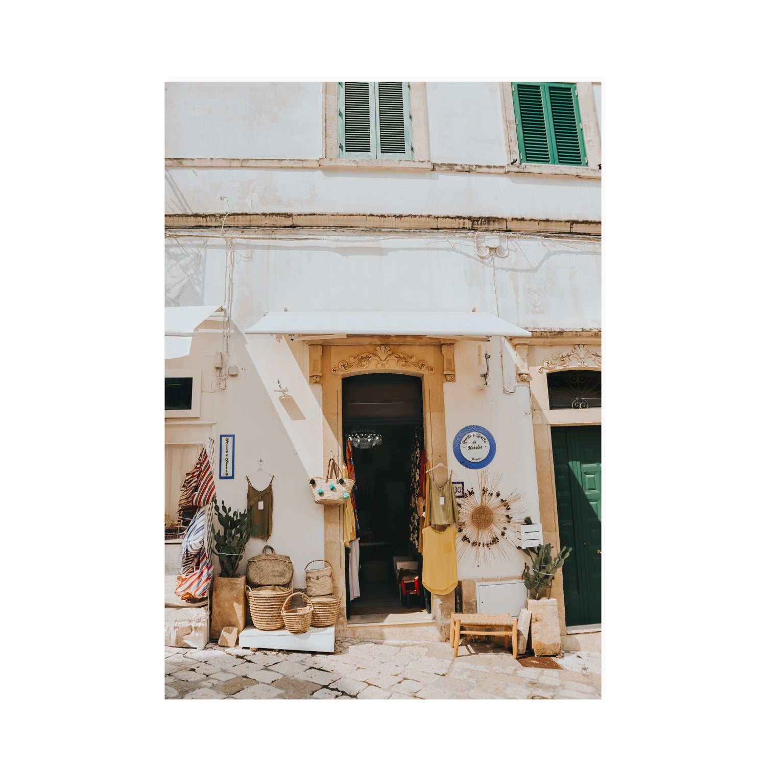 Artisan Ambience Puglia Italian wall art A0 unframed fine art canvas