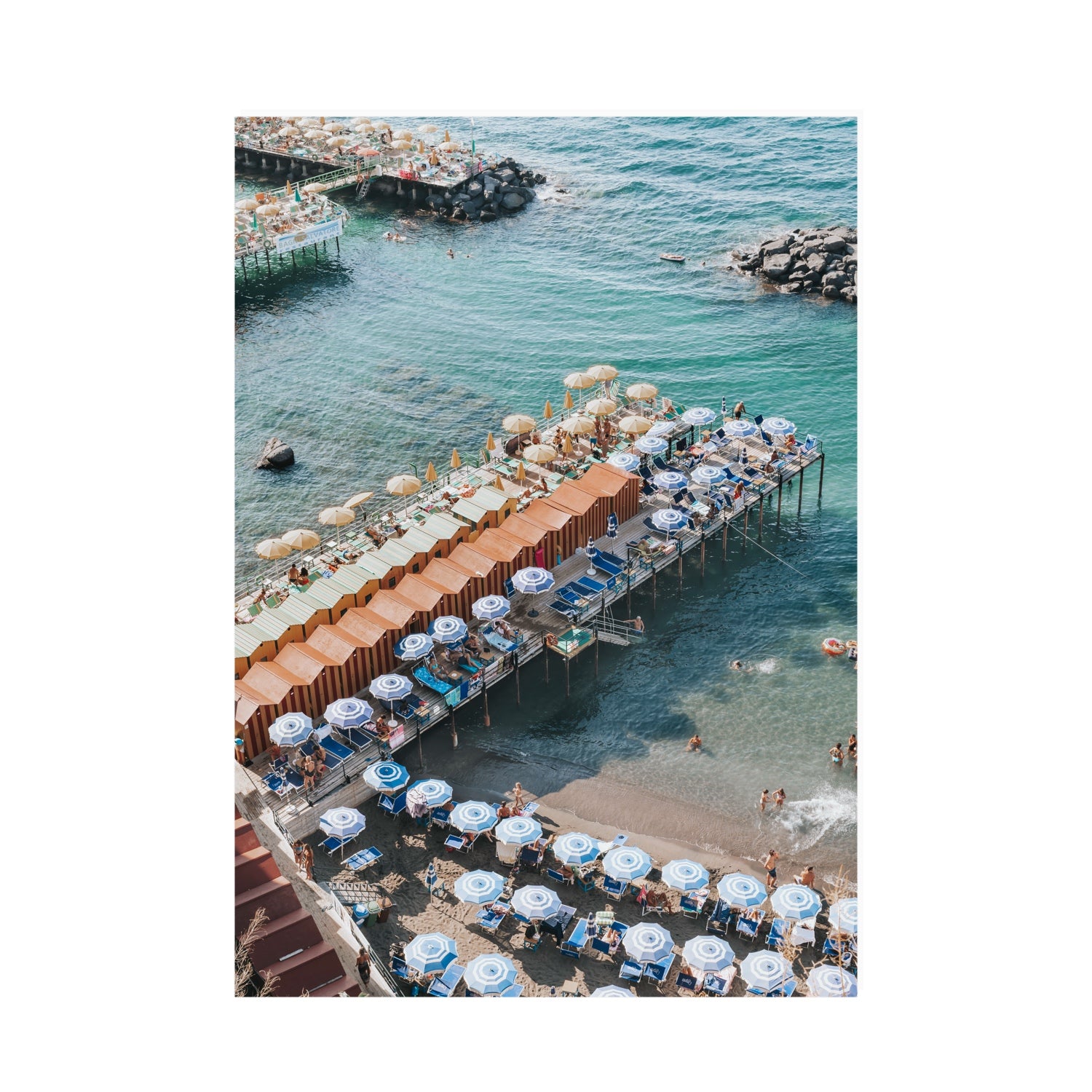 Ocean Fantasy fine art print, Sorrento, Italy, A0 · 118.9 cm x 84.1 cm, Unframed, Fine Art Canvas