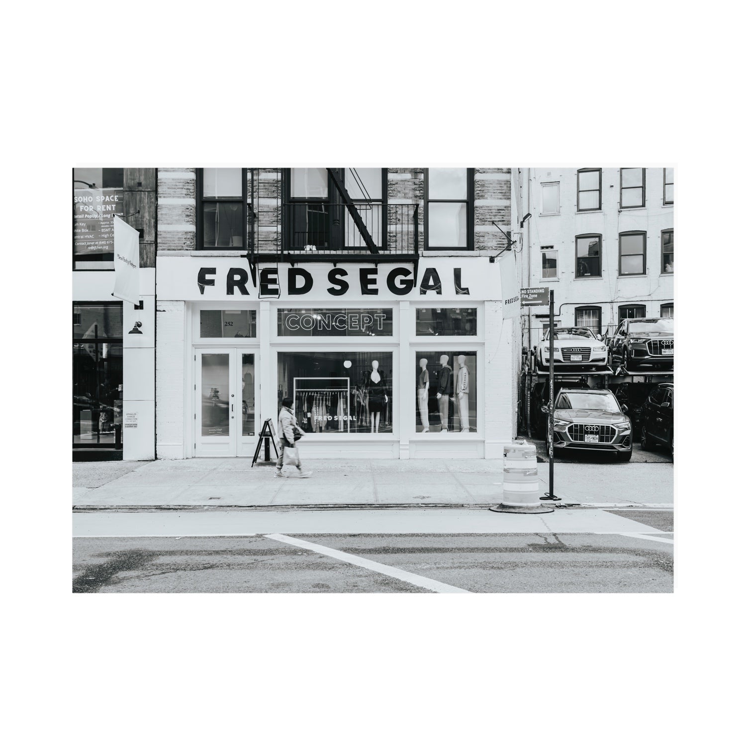Noir York New York NYC Black & White wall art A0 unframed fine art canvas