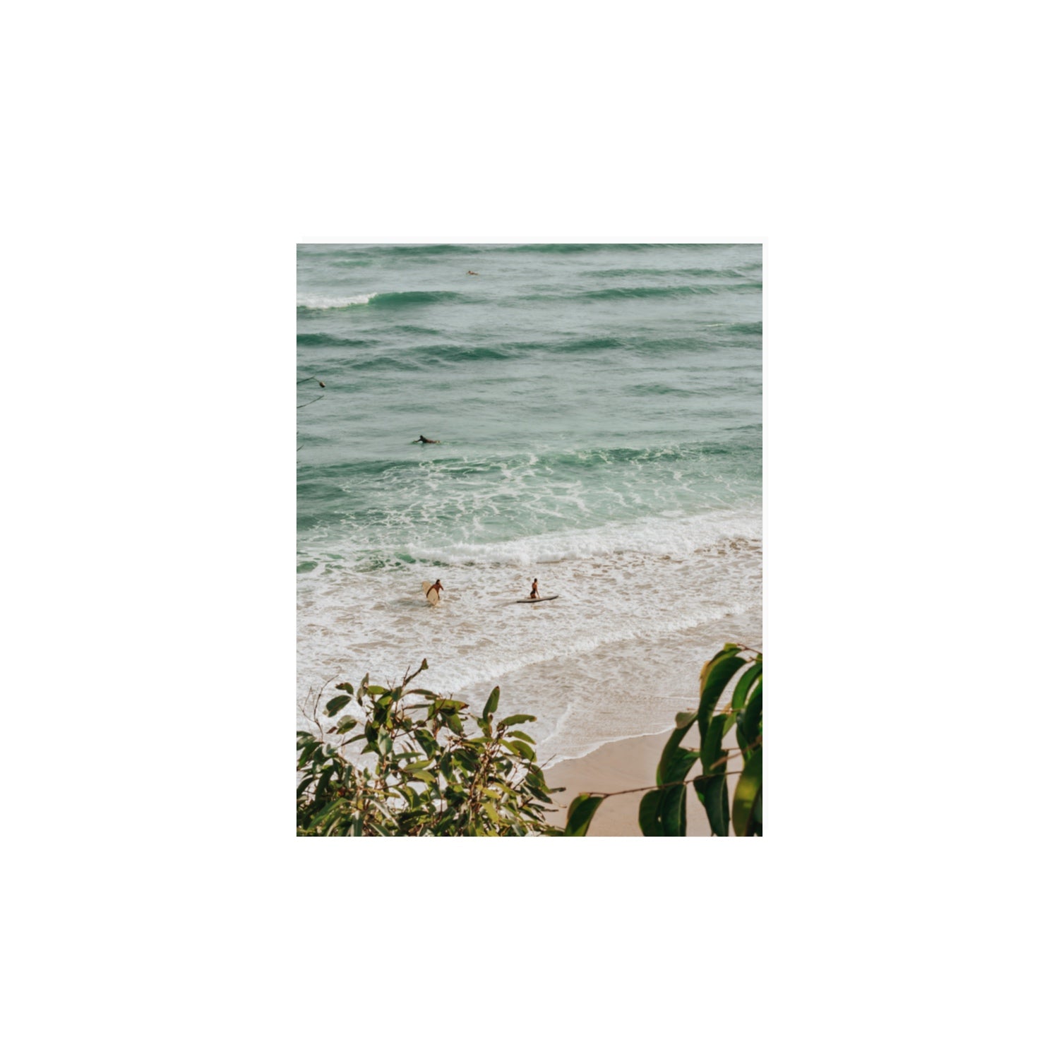 Private Paradise fine art print, Byron Bay, Australia, 11 x 14 in, Unframed, Fine Art Canvas