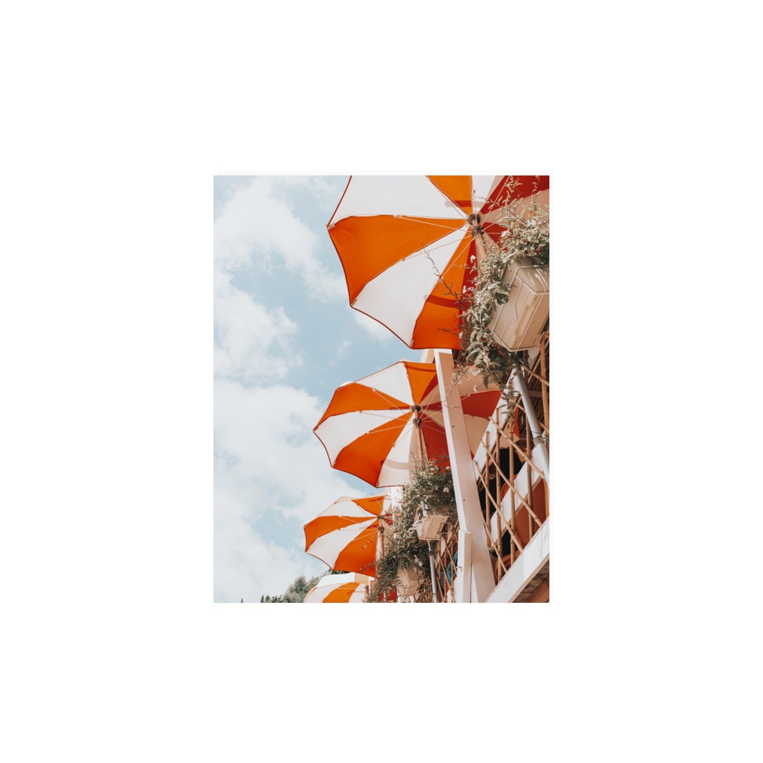 Mantienilo Semplice Positano wall art 11 x 14 in unframed fine art canvas