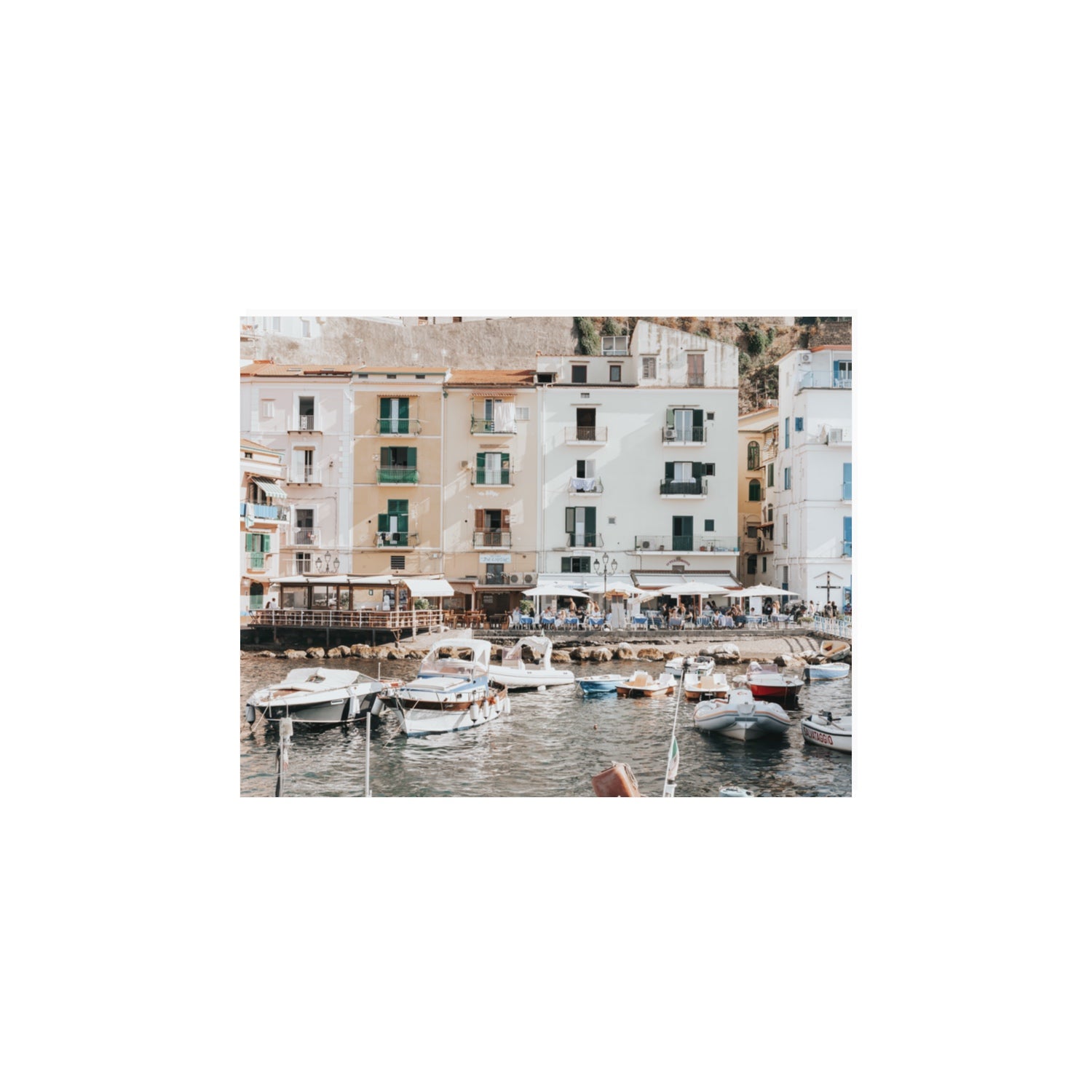 L'Insenatura fine art print, Sorrento, Italy, 11 x 14 in, Unframed, Fine Art Canvas