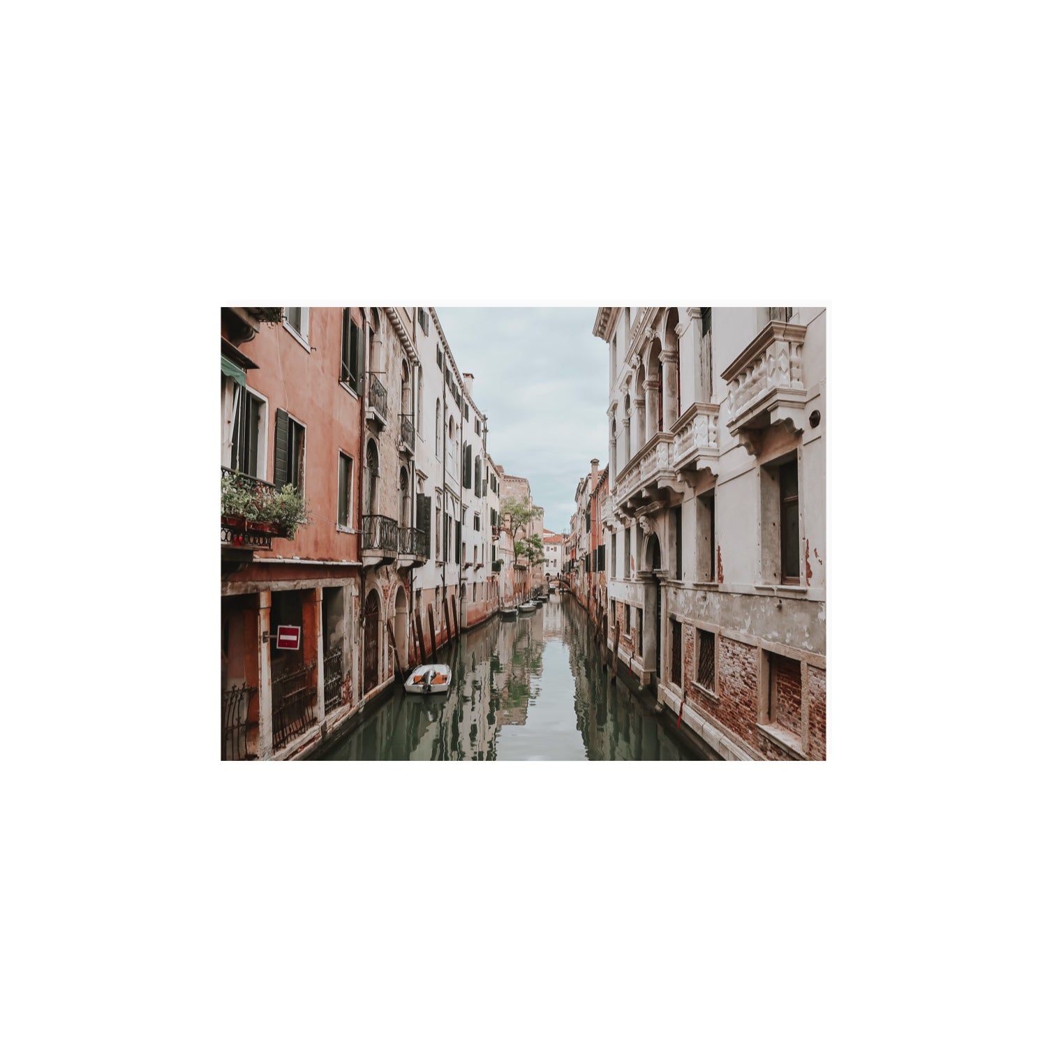 The Floating City Venice Canal Italian decor wall art 12 x 16 in unframed fine art canvas