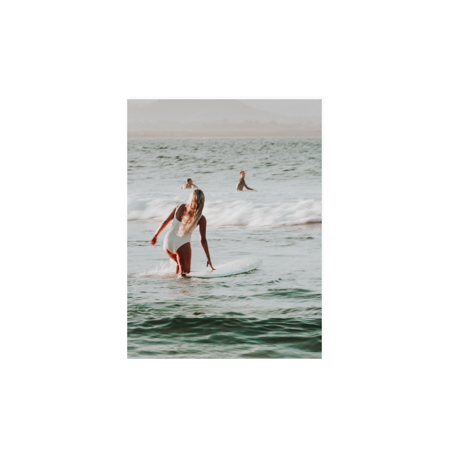 Blondie Byron Bay Surf coastal decor wall art 12 x 16 in unframed fine art canvas