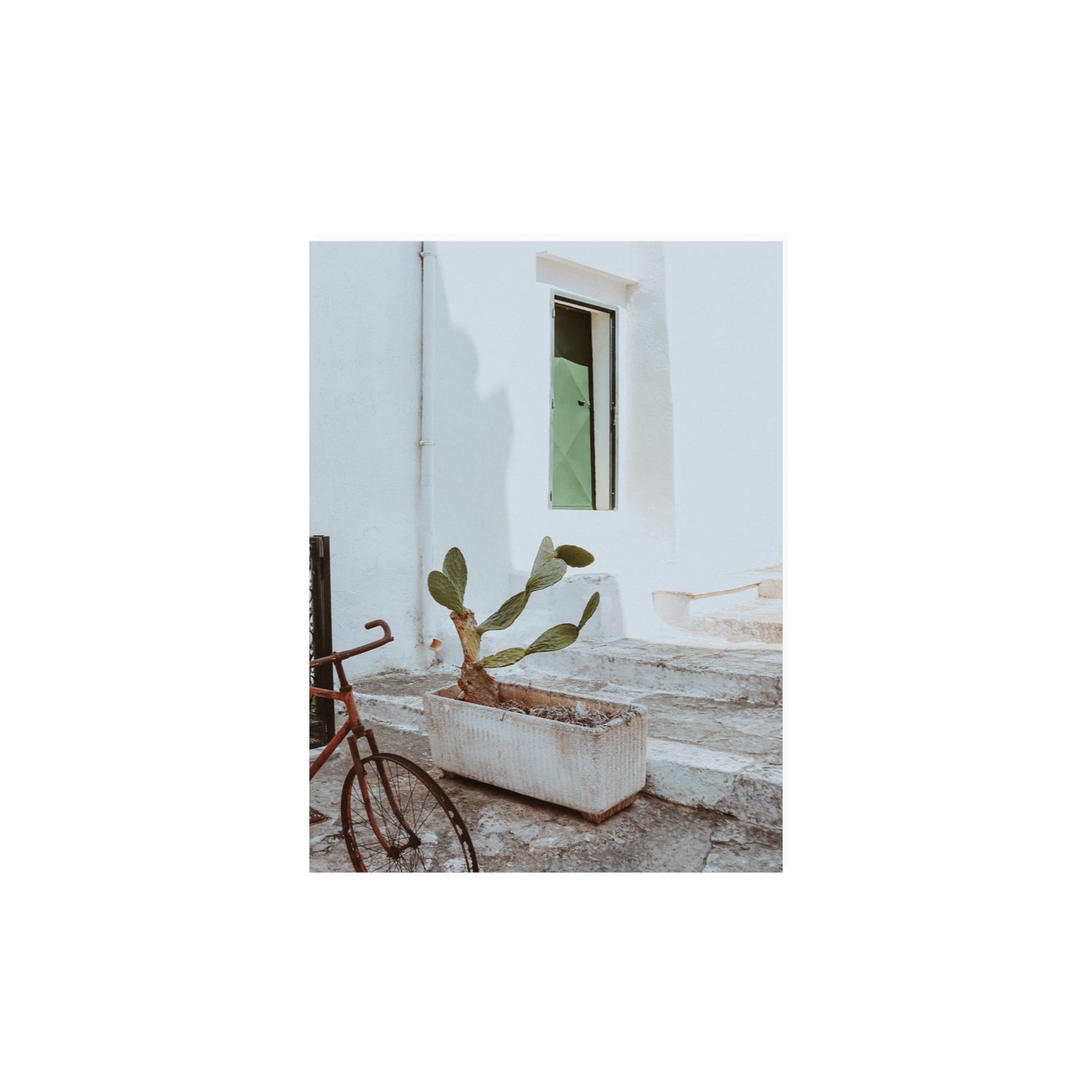 Simple Harmony fine art print, Puglia, Italy, 12 x 16 in, Unframed, Fine Art Canvas