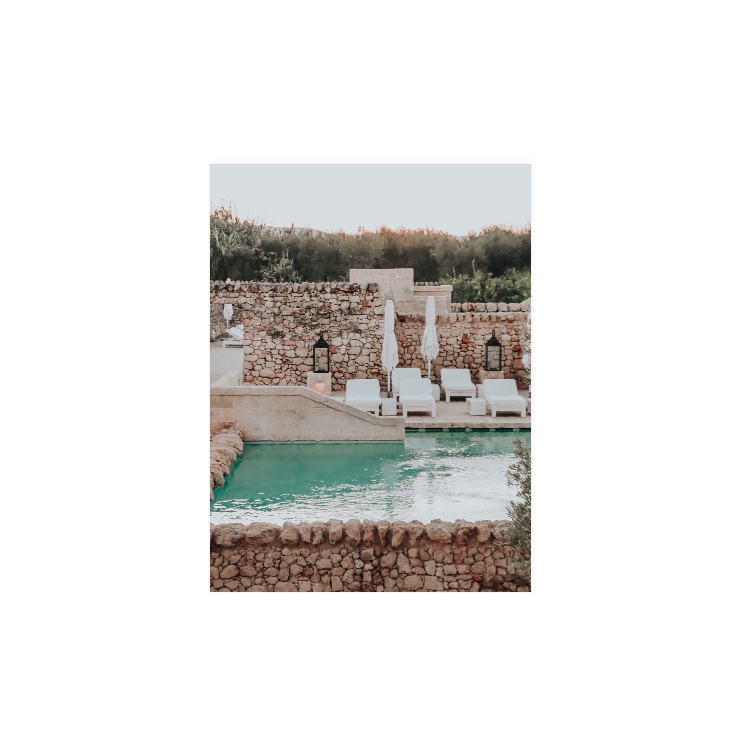 Stone Refuge fine art print, Puglia, Italy, 12 x 16 in, Unframed, Fine Art Canvas