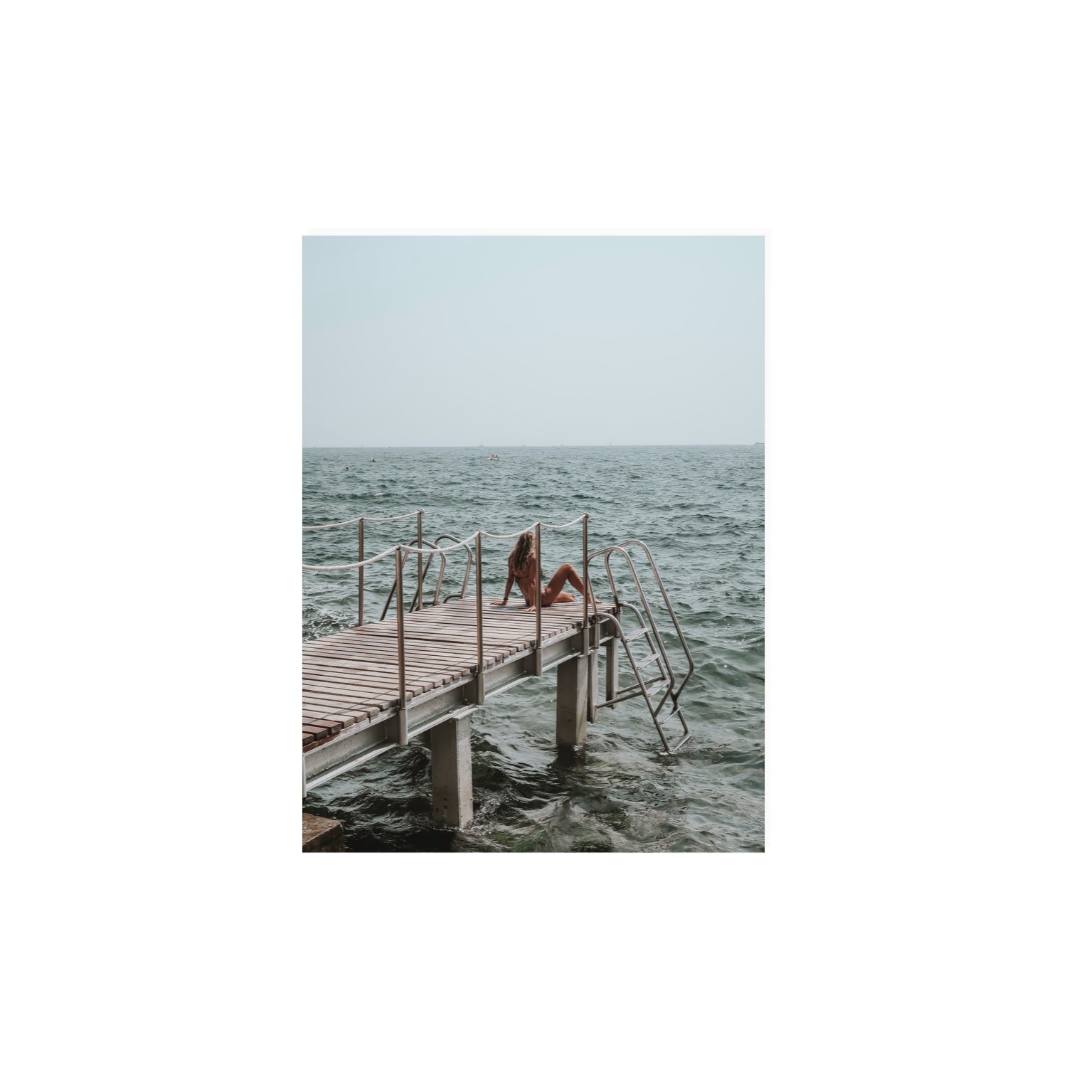 The Dock's Whisper fine art print, Tuscany, Italy, 12 x 16 in, Unframed, Fine Art Canvas
