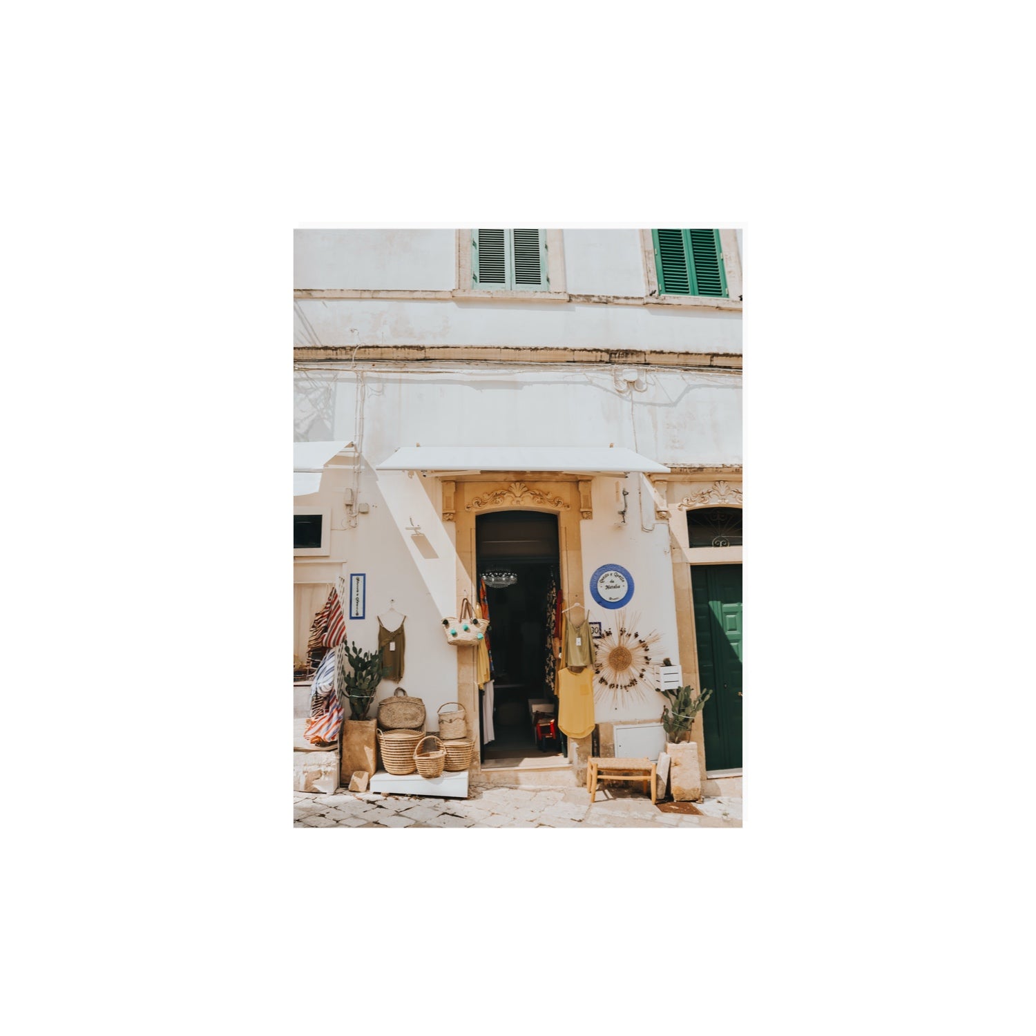 Artisan Ambience Puglia Italian wall art 12 x 16 in unframed fine art canvas