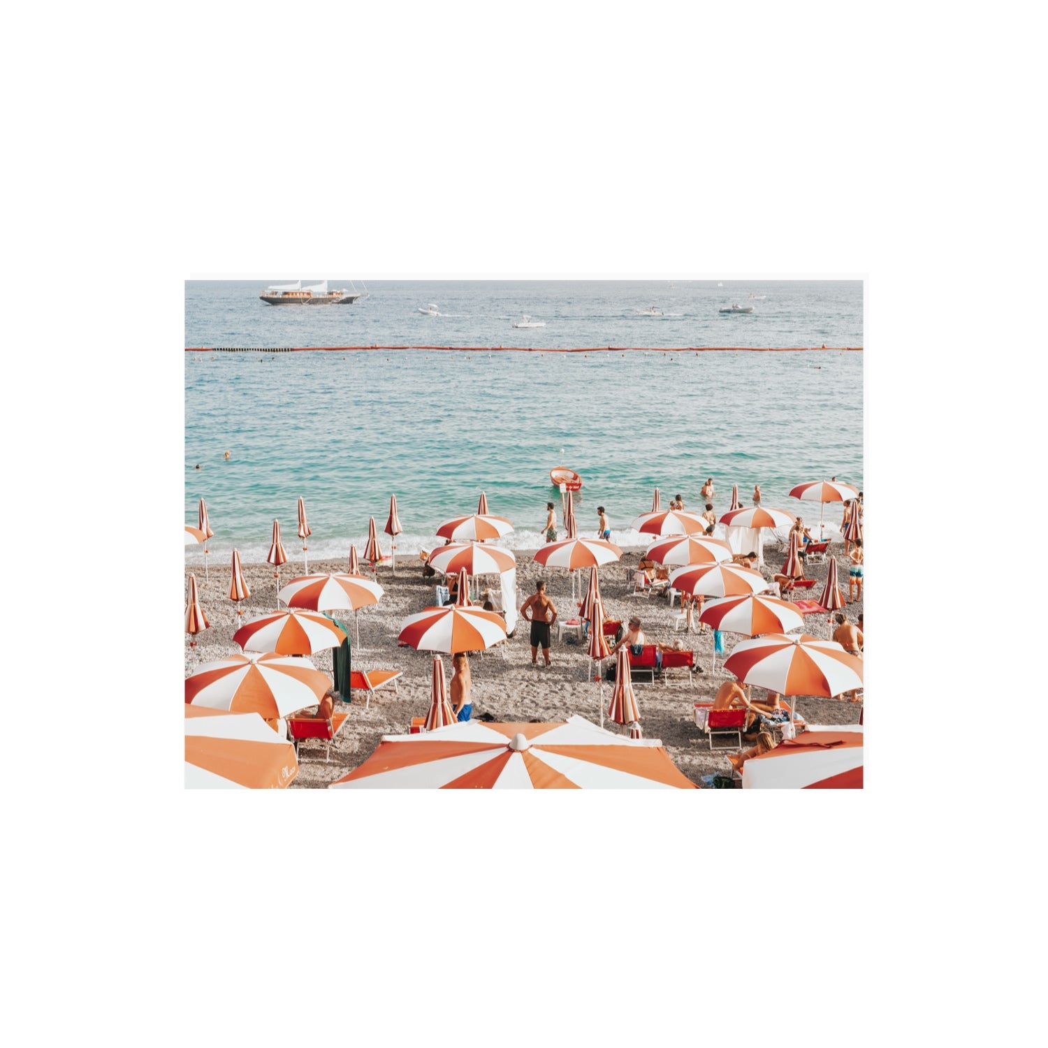 That's Amore Amalfi Mediterranean wall art 18 x 24 in unframed fine art canvas