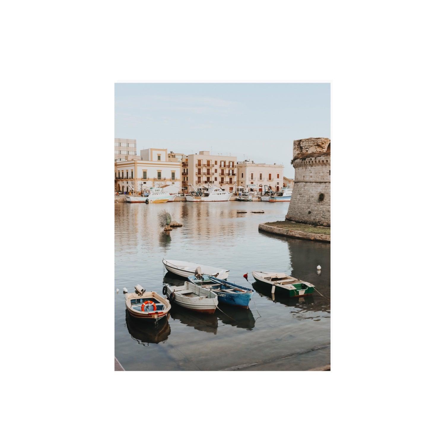 Fishing Legacy fine art print, Puglia, Italy, 18 x 24 in, Unframed, Fine Art Canvas