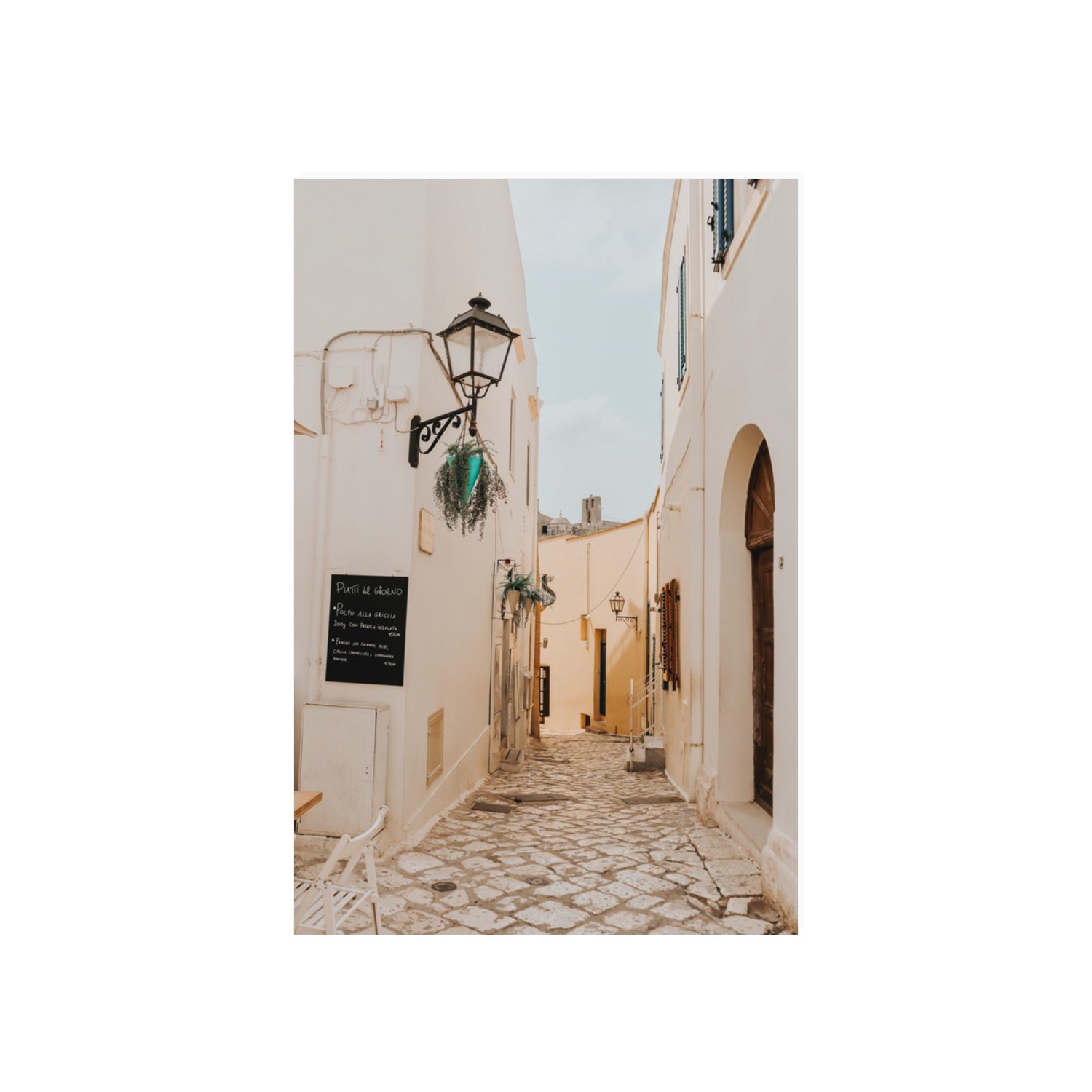 Twilight Passage Puglia Italian wall art 20 x 30 in unframed fine art canvas