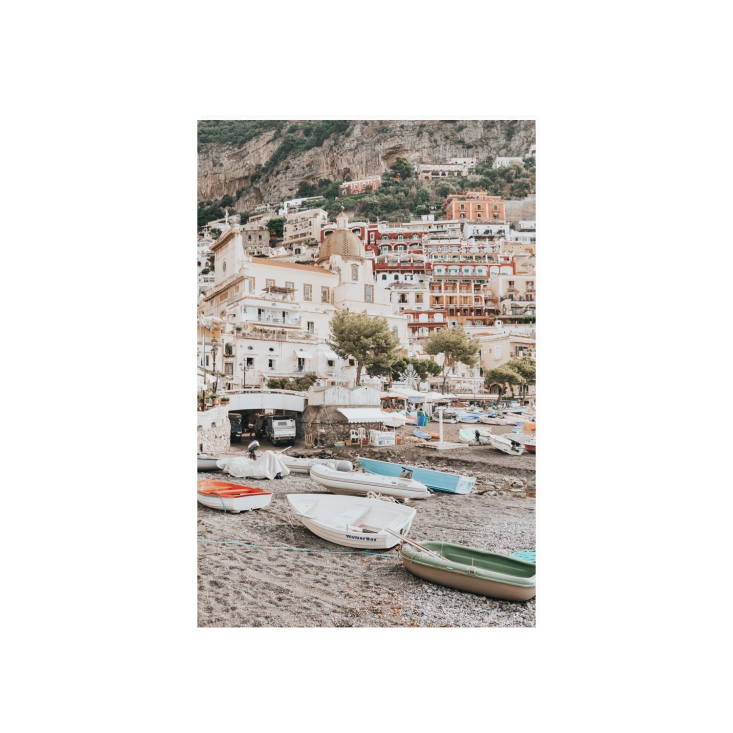 A Memory To Treasure fine art print, Positano, Italy, 20 x 30 in, Unframed, Fine Art Canvas