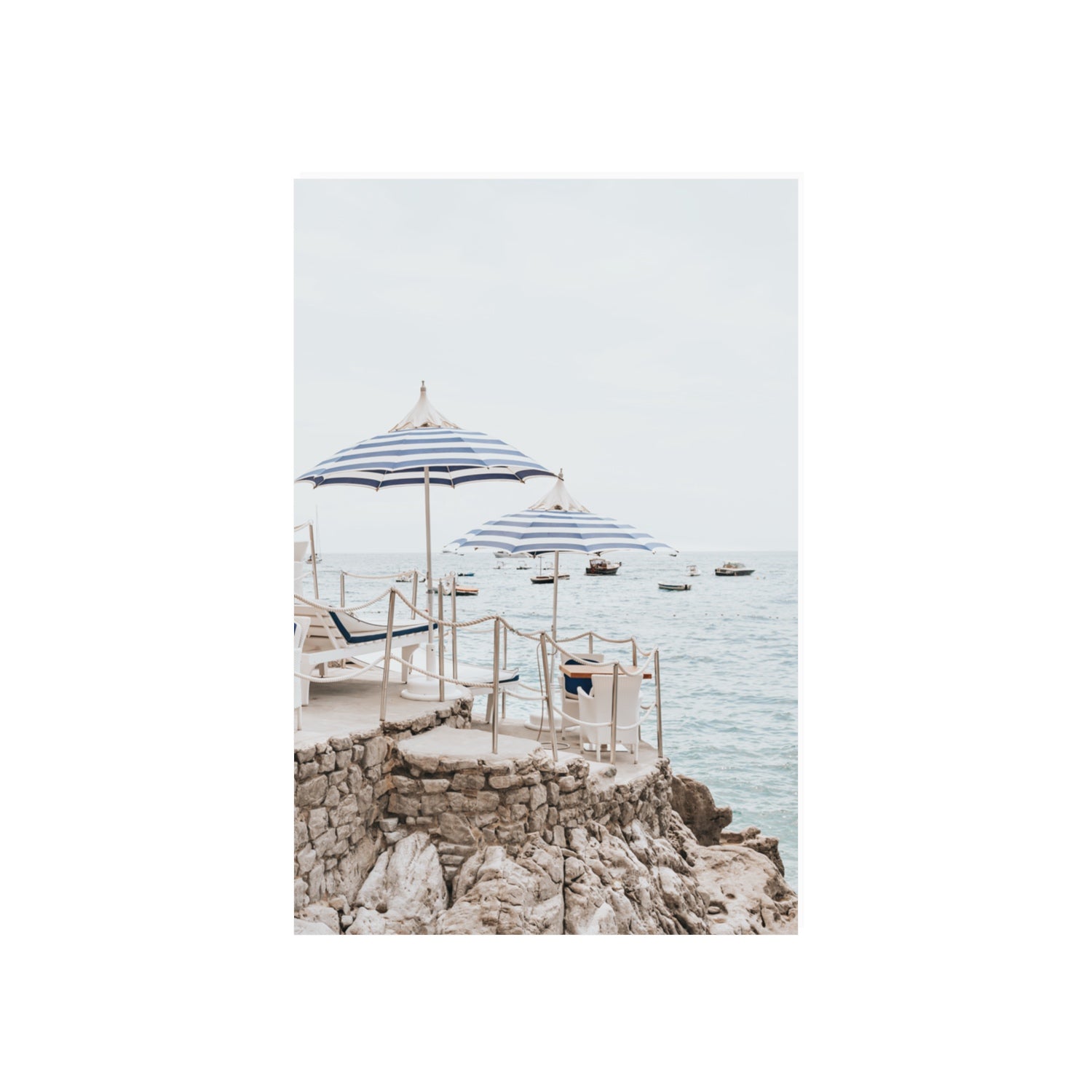 La Scogliera fine art print, Positano, Italy, 20 x 30 in, Unframed, Fine Art Canvas