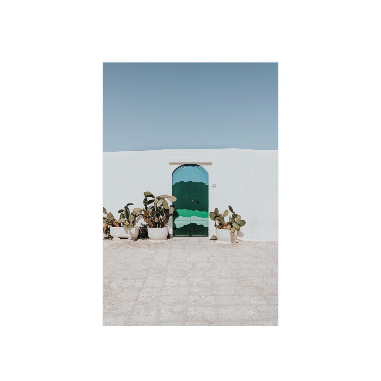 Imaginary Exit Puglia Mediterranean wall art 20 x 30 in unframed fine art canvas