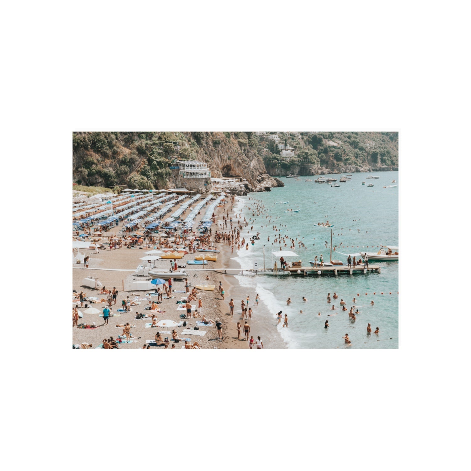 Vista Costiera fine art print, Positano, Italy, 20 x 30 in, Unframed, Fine Art Canvas