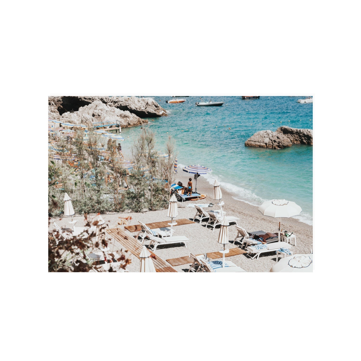 Life Could Be A Dream Amalfi wall art 24 x 36 in unframed fine art canvas