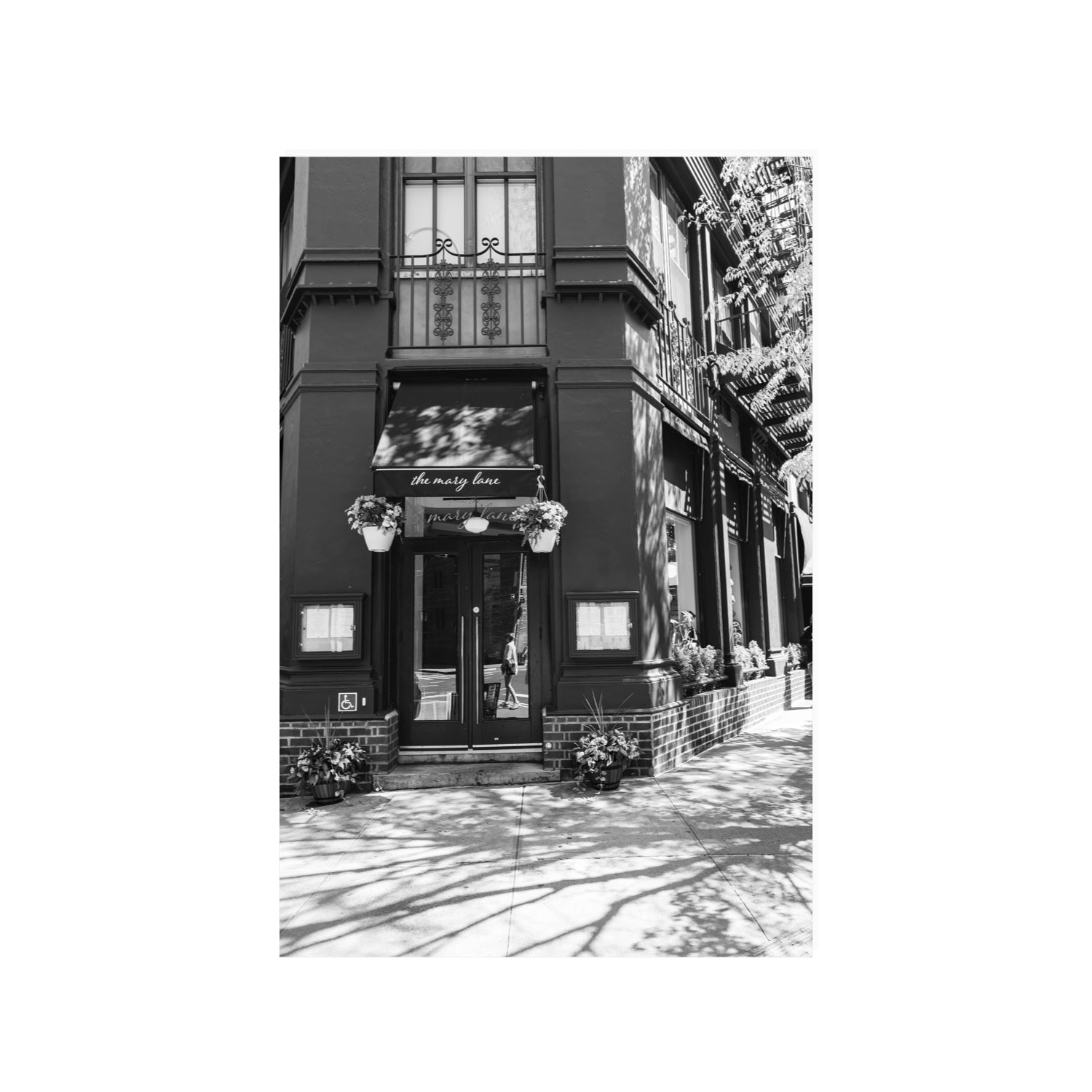 Mary's Corner fine art print, New York, United States, 24 x 36 in, Unframed, Fine Art Canvas