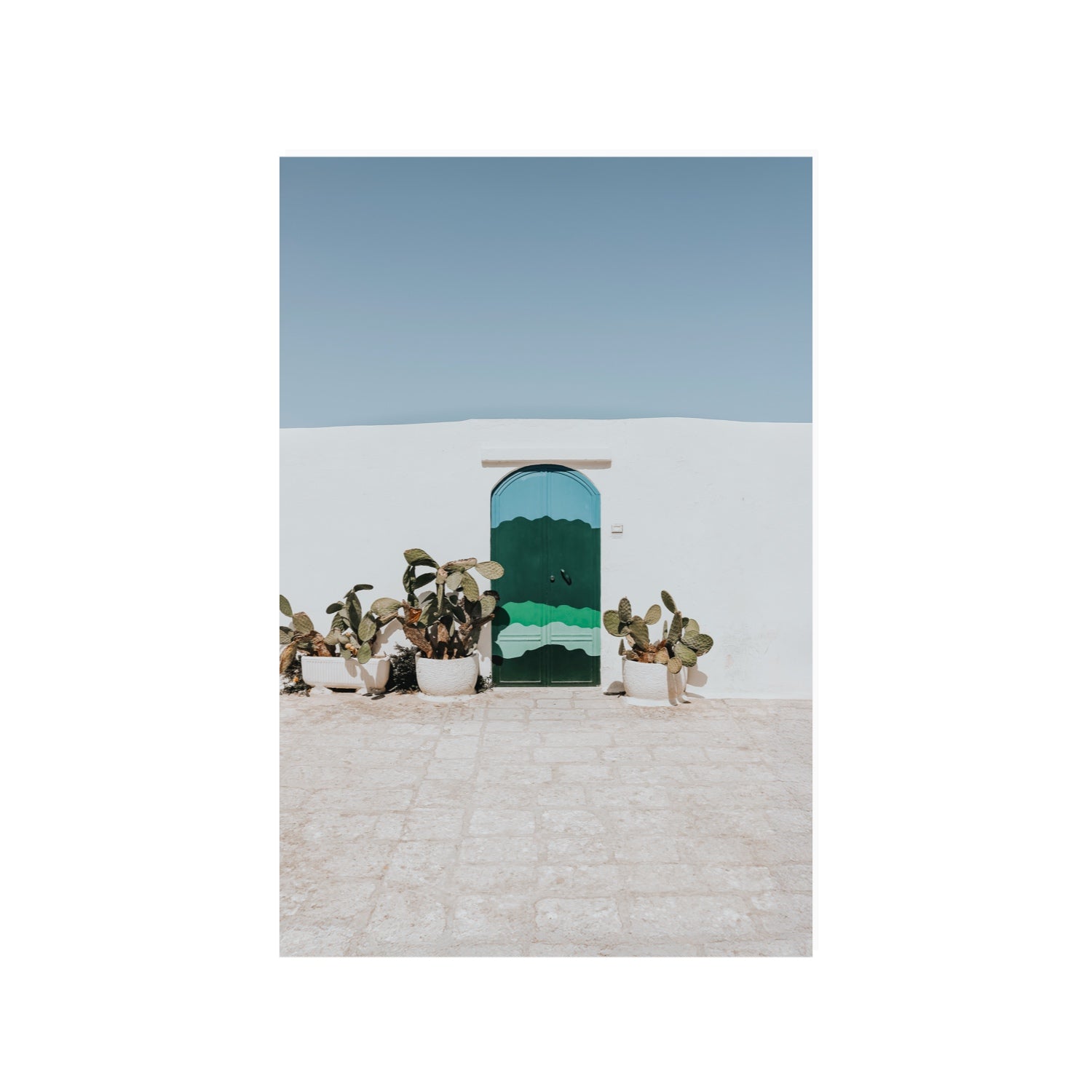 Imaginary Exit Puglia Mediterranean wall art 24 x 36 in unframed fine art canvas