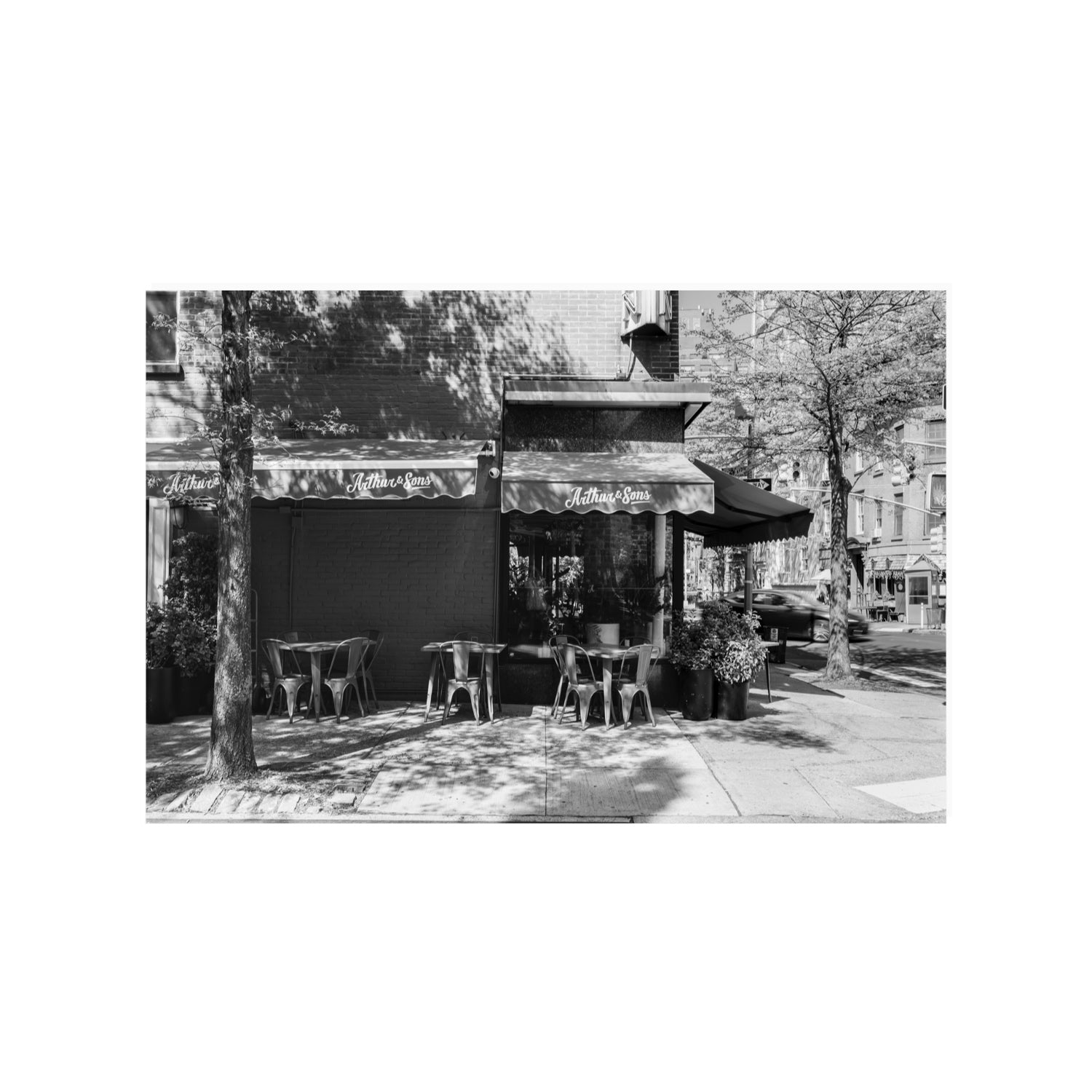 Arthur's Corner New York NYC Restaurant wall art 24 x 36 in unframed fine art canvas