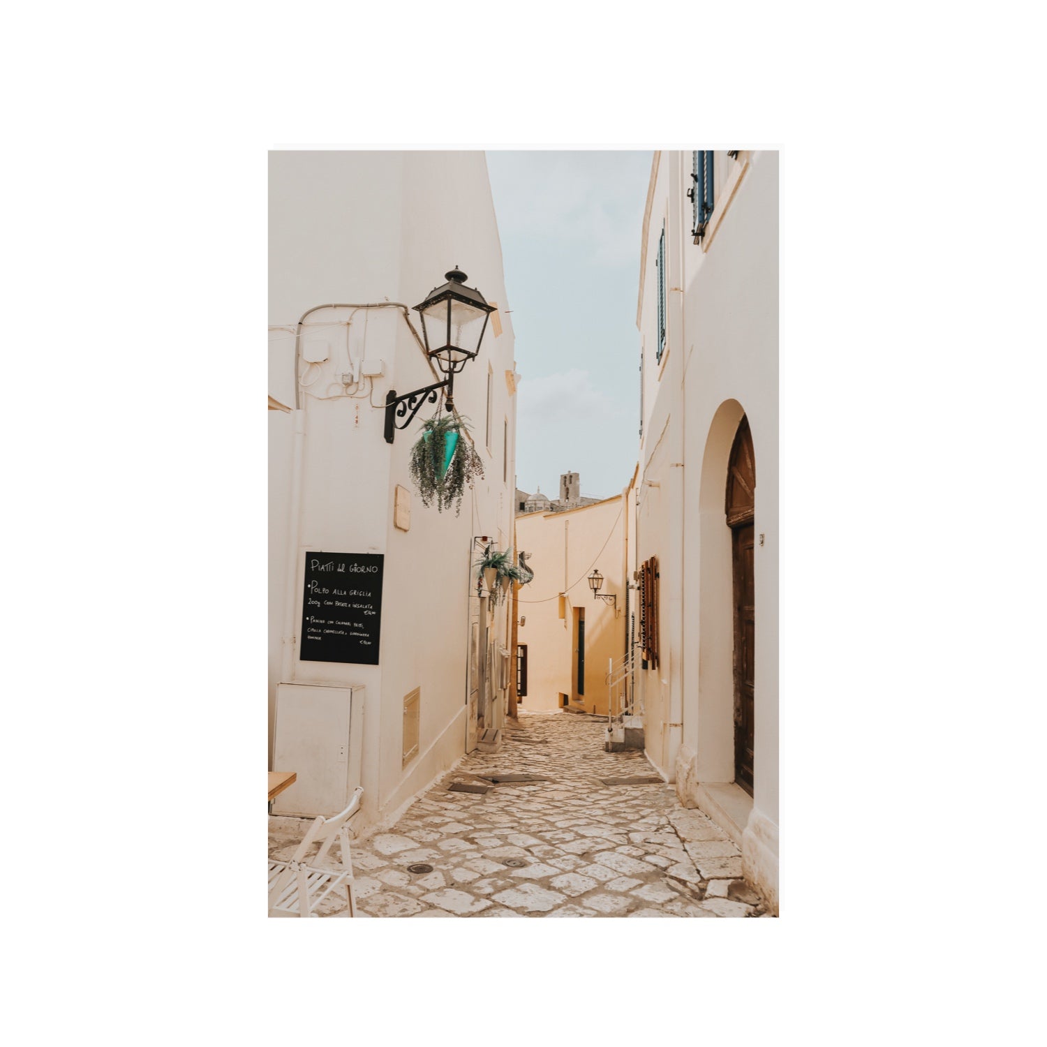 Twilight Passage Puglia Italian wall art 24 x 36 in unframed fine art canvas
