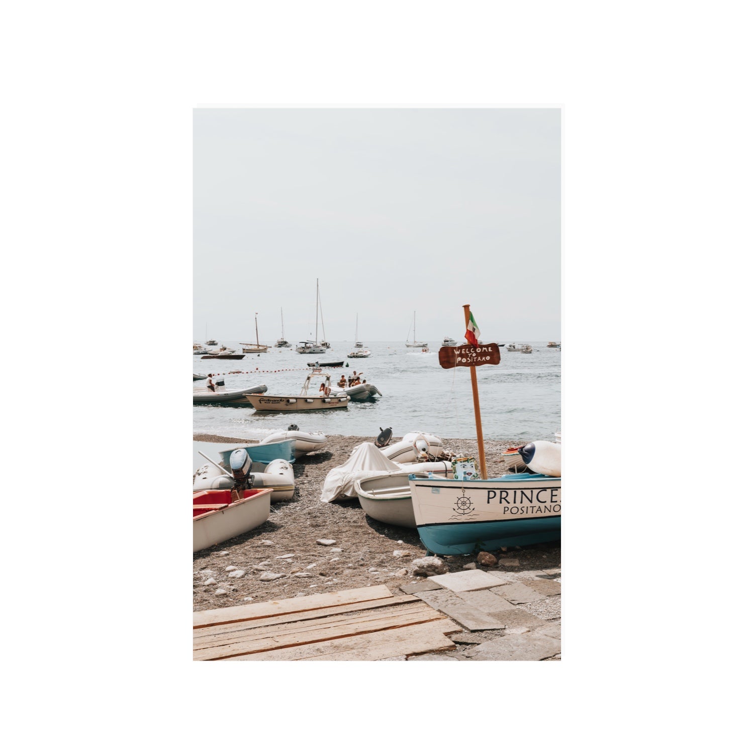 Coming Home Positano wall art 24 x 36 in unframed fine art canvas
