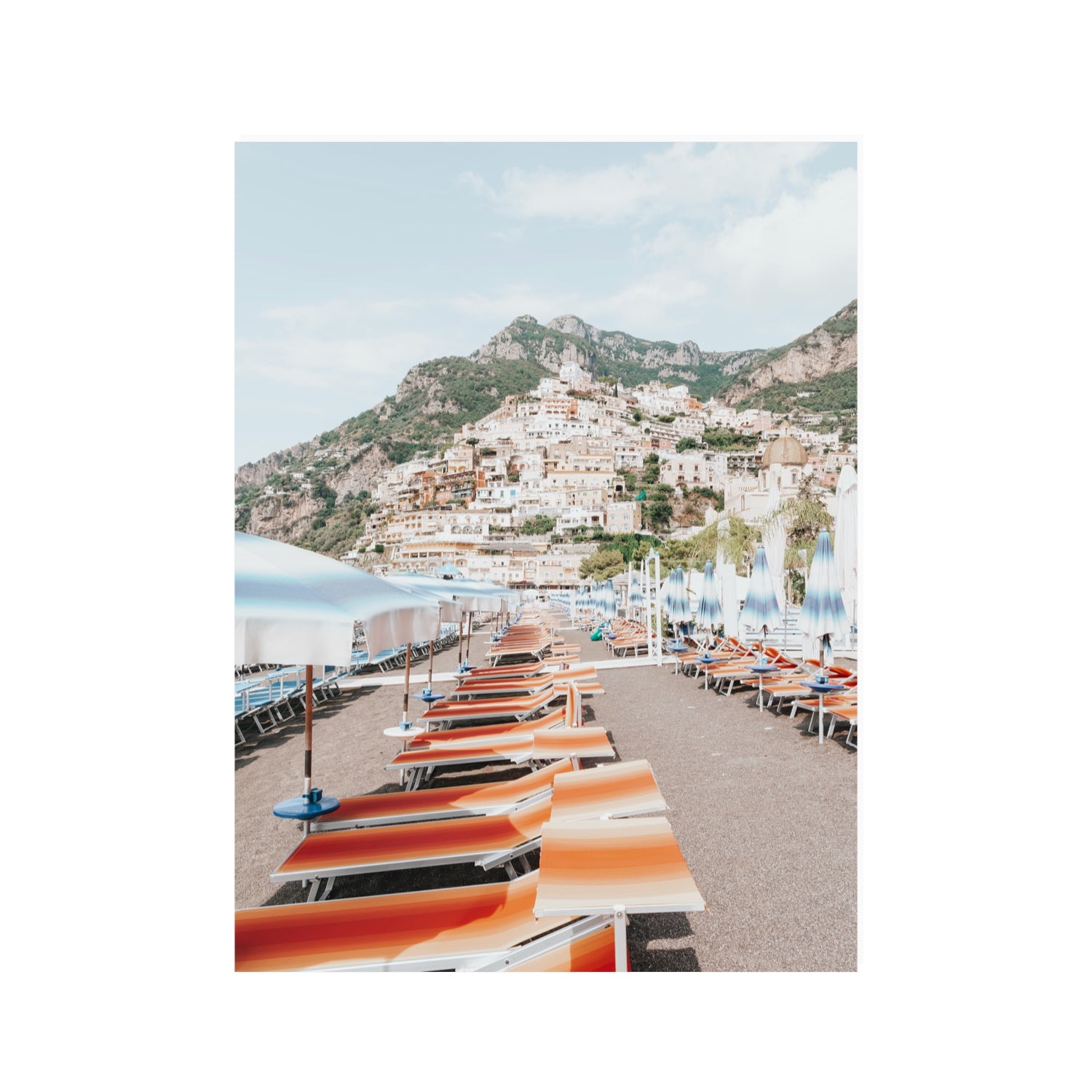 A Symphony of Colours Positano wall art 30 x 40 in unframed fine art canvas