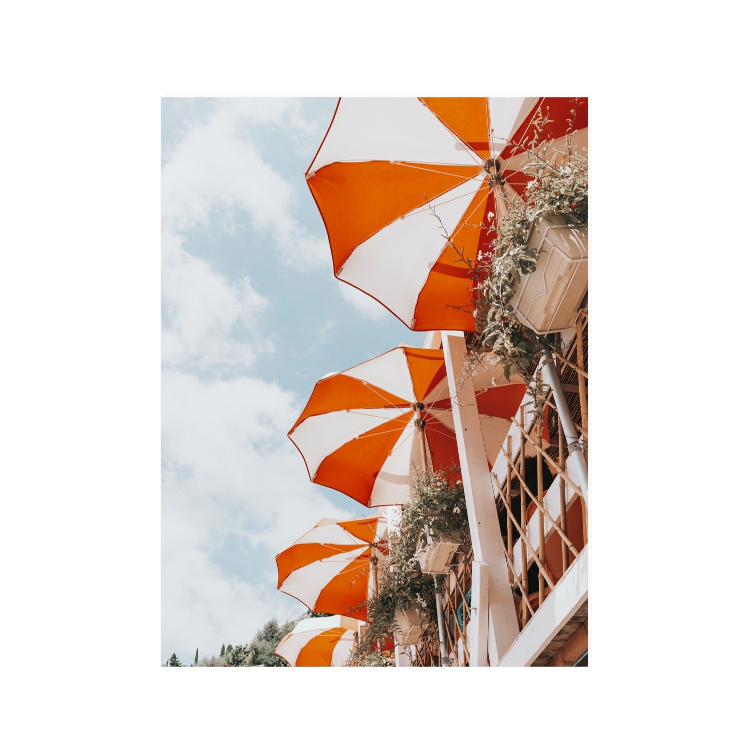 Mantienilo Semplice Positano wall art 30 x 40 in unframed fine art canvas