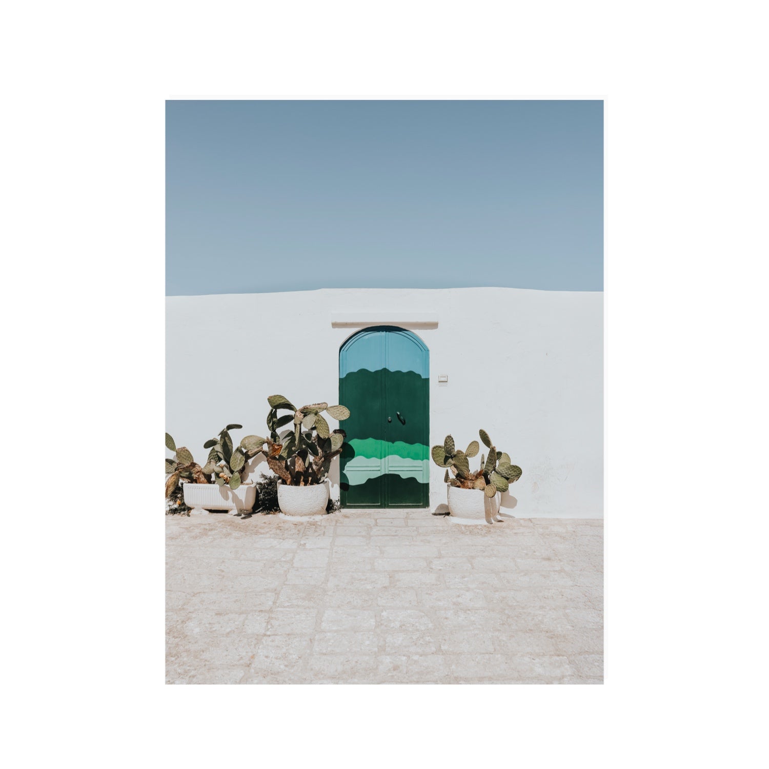 Imaginary Exit Puglia Mediterranean wall art 30 x 40 in unframed fine art canvas