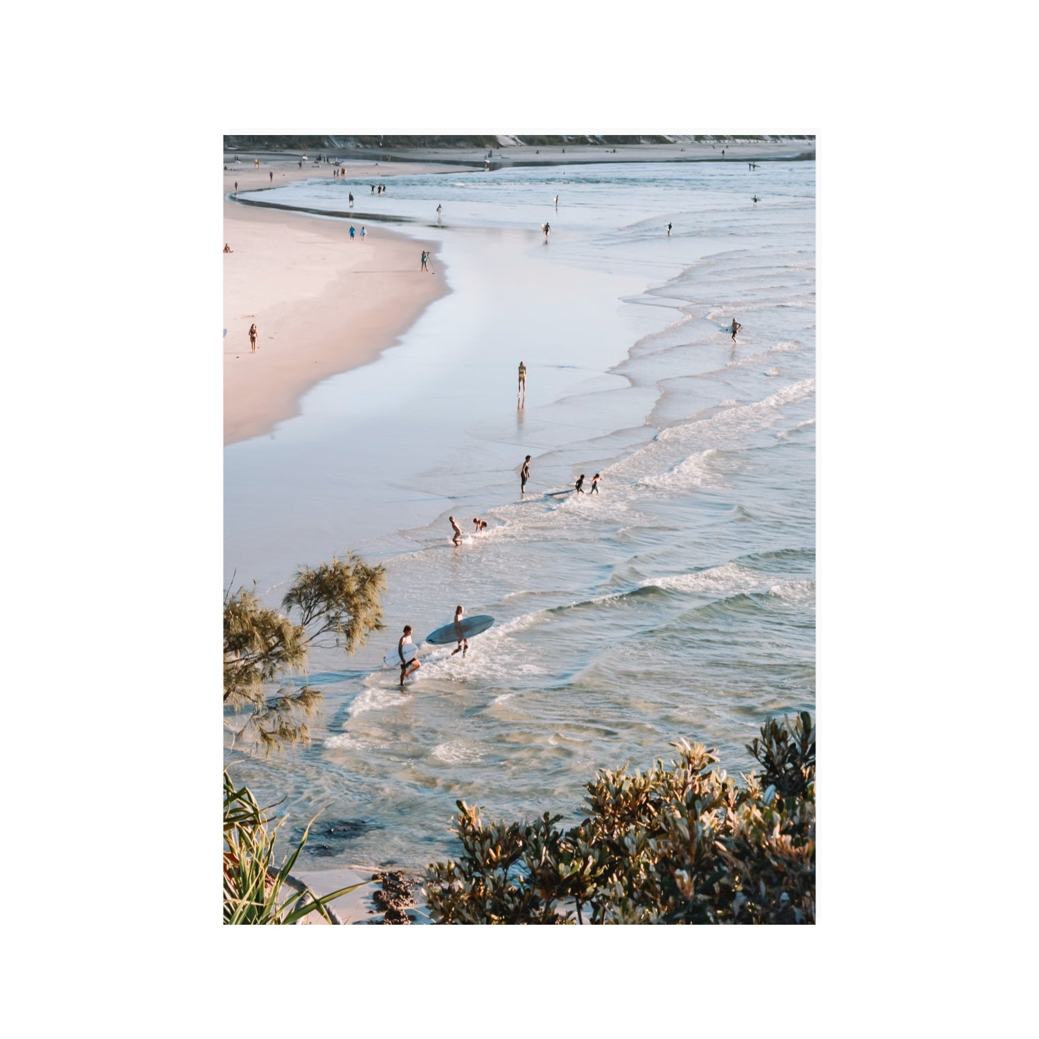 Healing Waters fine art print, Byron Bay, Australia, 30 x 40 in, Unframed, Fine Art Canvas