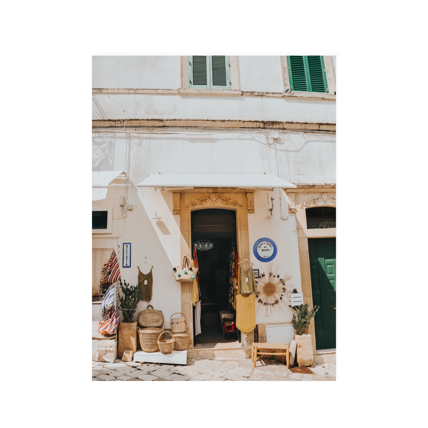 Artisan Ambience Puglia Italian wall art 30 x 40 in unframed fine art canvas