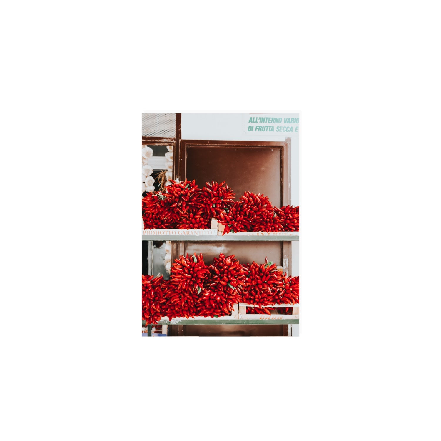 Hot Harvest Puglia Italian wall art A5, 21 x 14.8 cm unframed fine art print