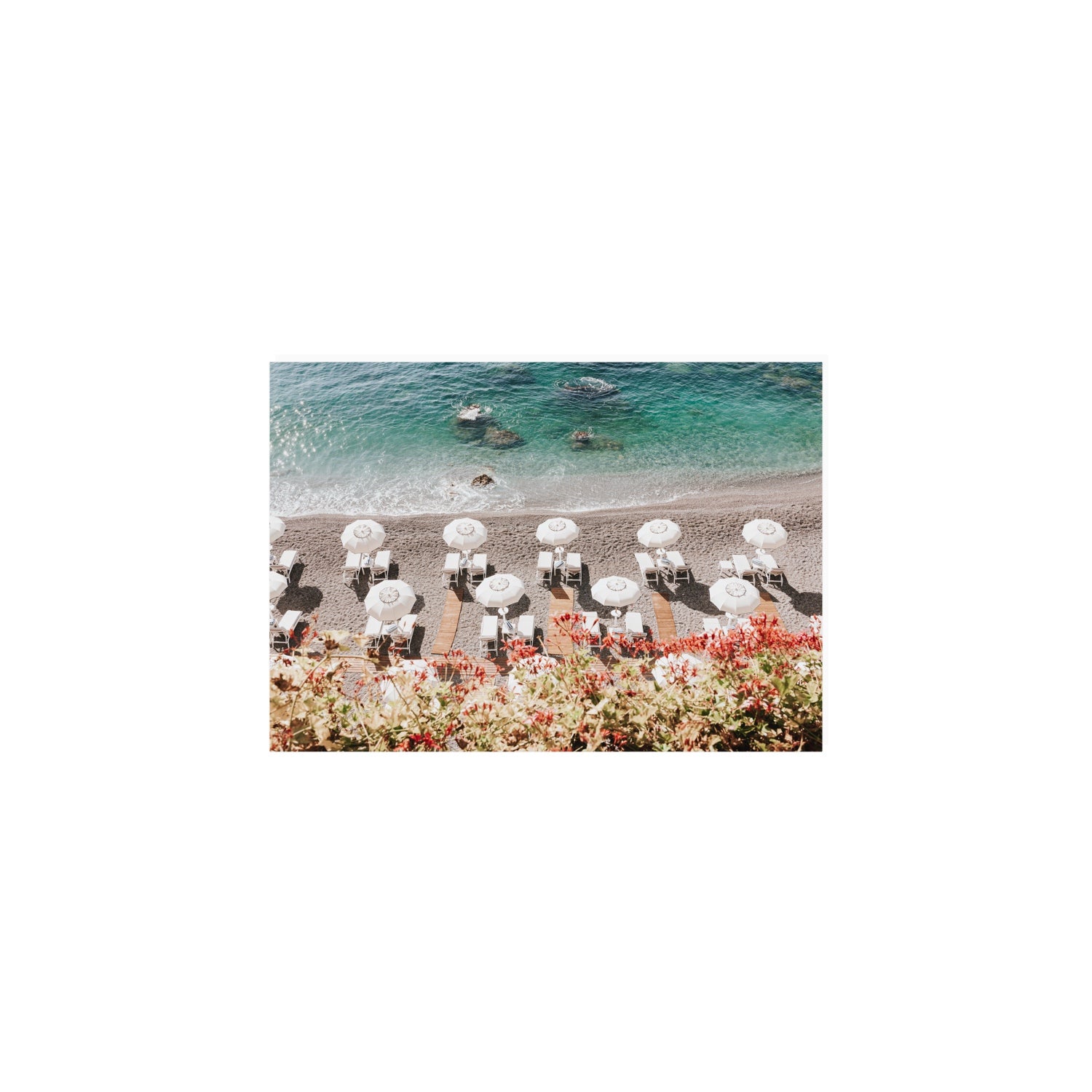 Coastal Charms fine art print, Amalfi, Italy, A5 · 21 x 14.8 cm, Unframed, Fine Art Print