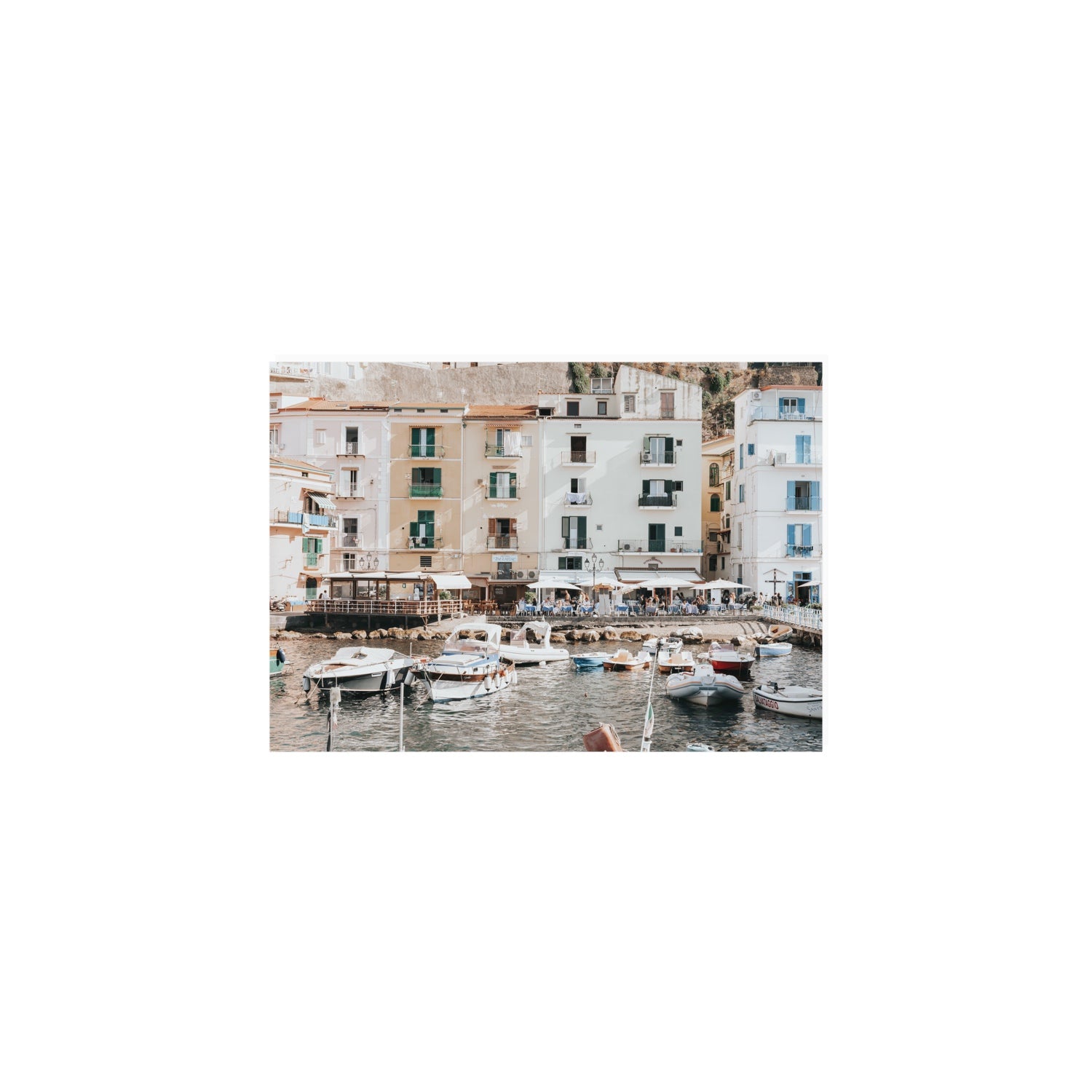 L'Insenatura fine art print, Sorrento, Italy, A5 · 21 x 14.8 cm, Unframed, Fine Art Print
