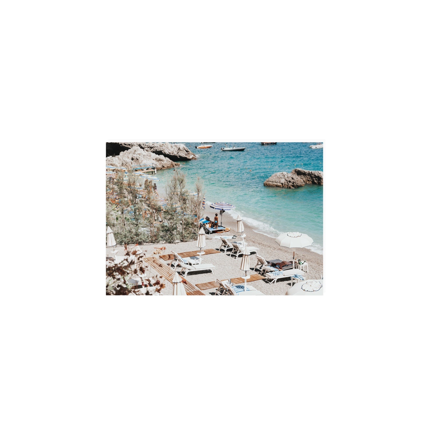 Life Could Be A Dream Amalfi wall art A5, 21 x 14.8 cm unframed fine art print