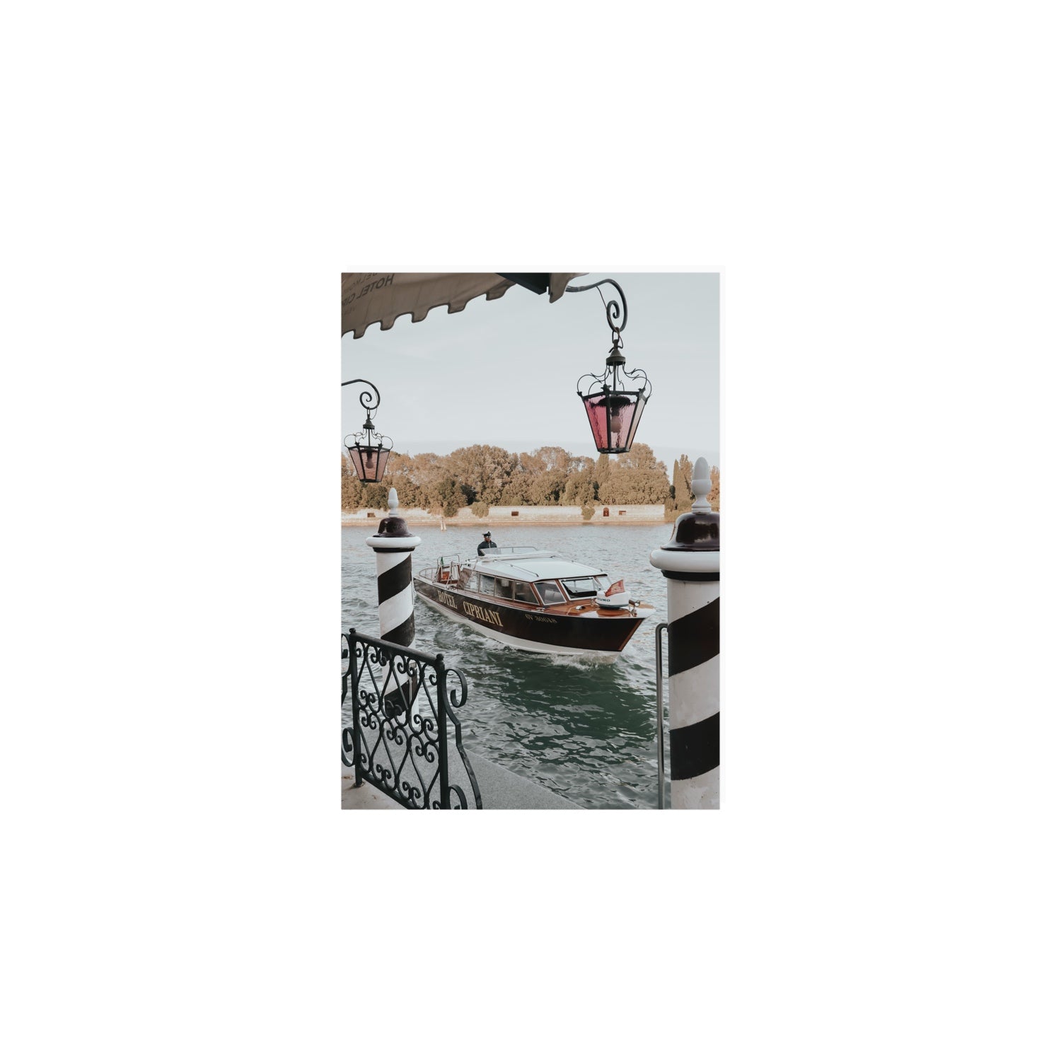 Taxi Shuttle Venice wall art A5, 21 x 14.8 cm unframed fine art print