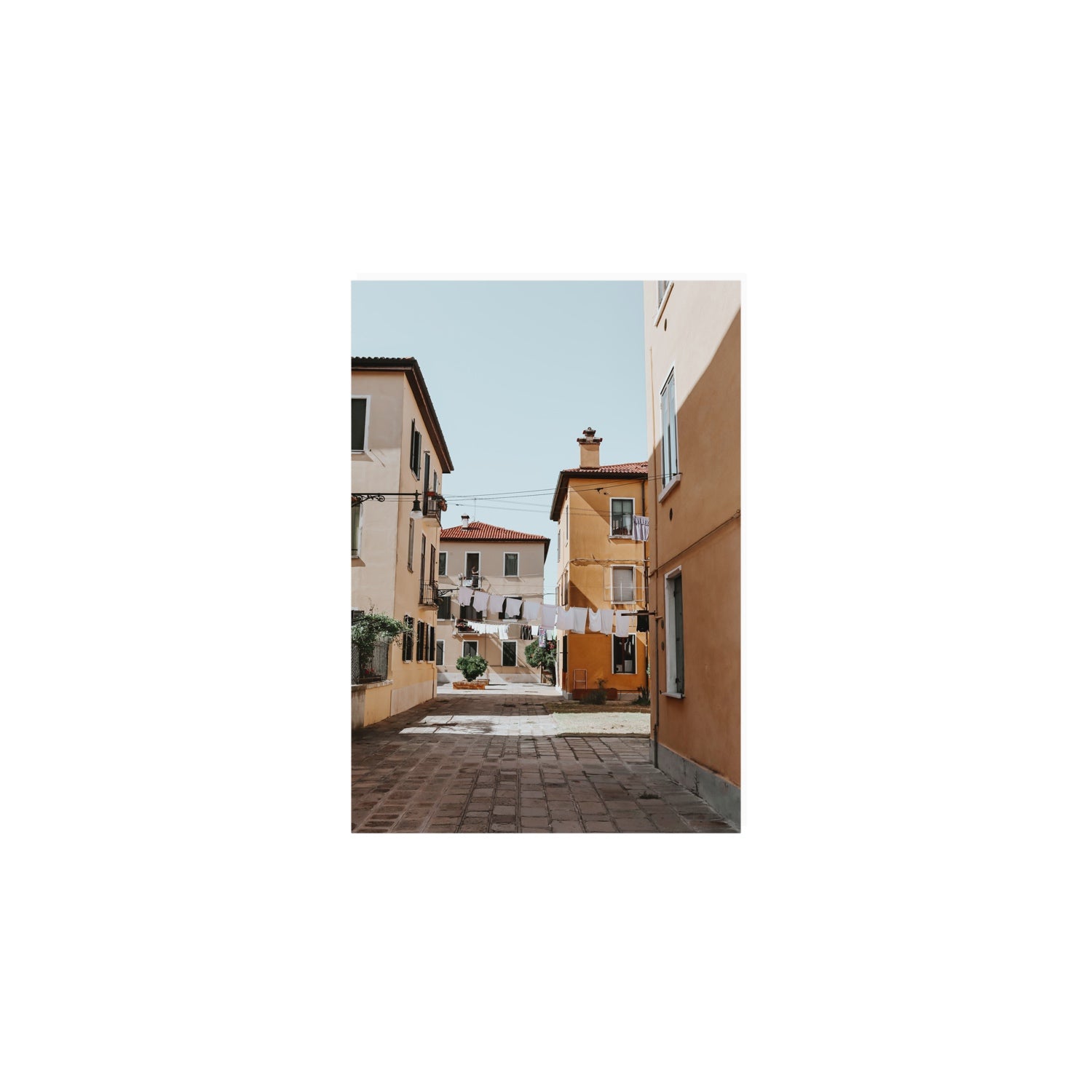 Terraferma Venice Italian wall art A5, 21 x 14.8 cm unframed fine art print