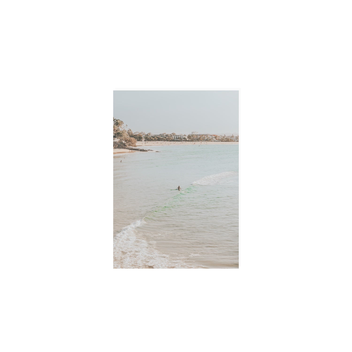 Salt Reverie fine art print, Noosa, Australia, coastal scenes artwork, A5 · 21 x 14.8 cm, Unframed, Fine Art Print