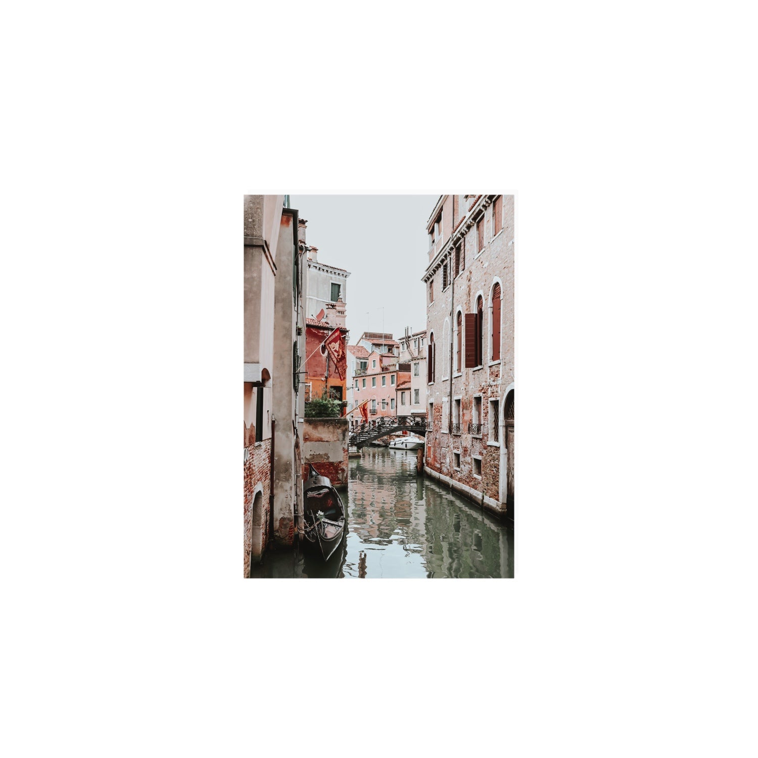 Laguna Veneta Venice Italian wall art A5, 21 x 14.8 cm unframed fine art print