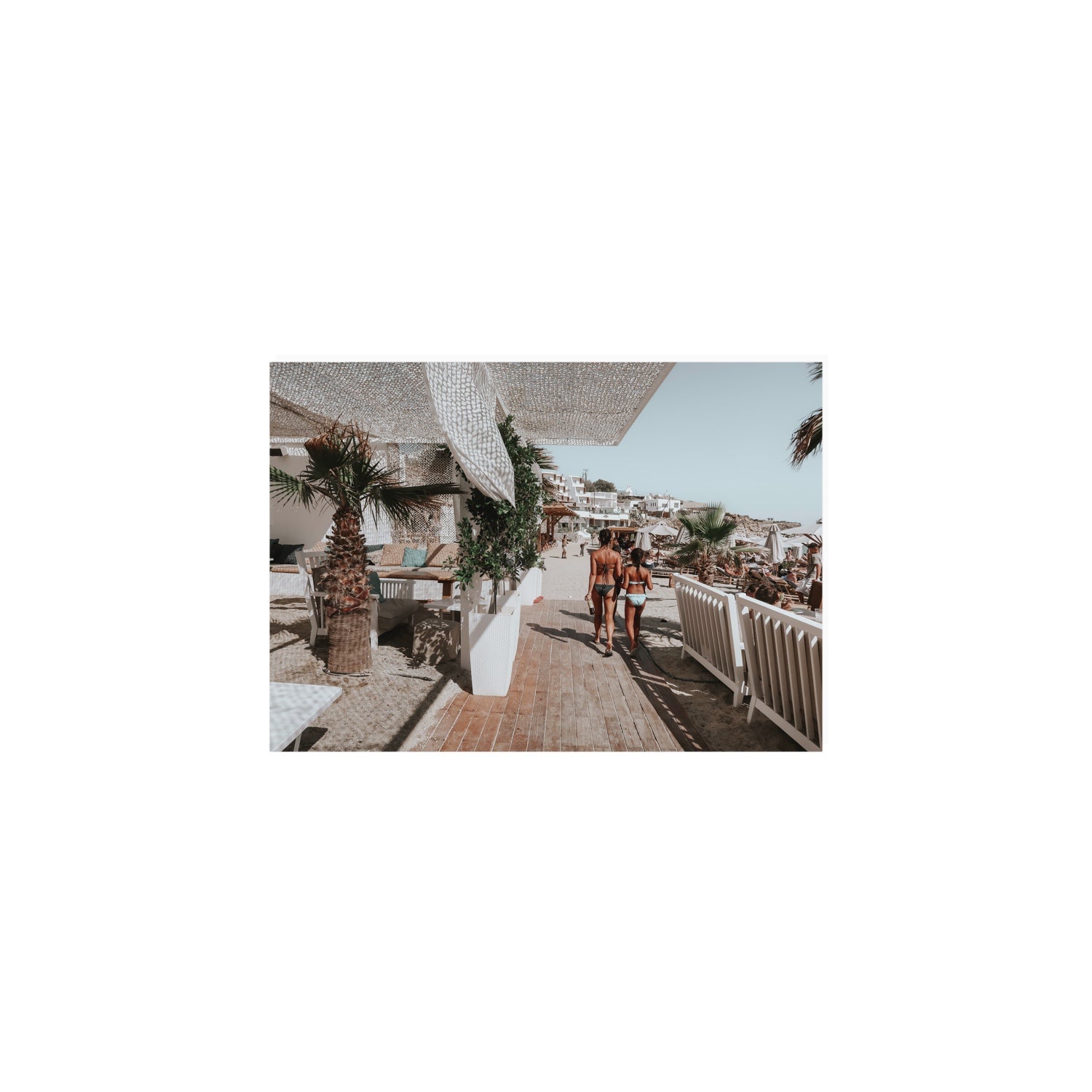 Mitera Kori Mykonos Greek island wall art A5, 21 x 14.8 cm unframed fine art print