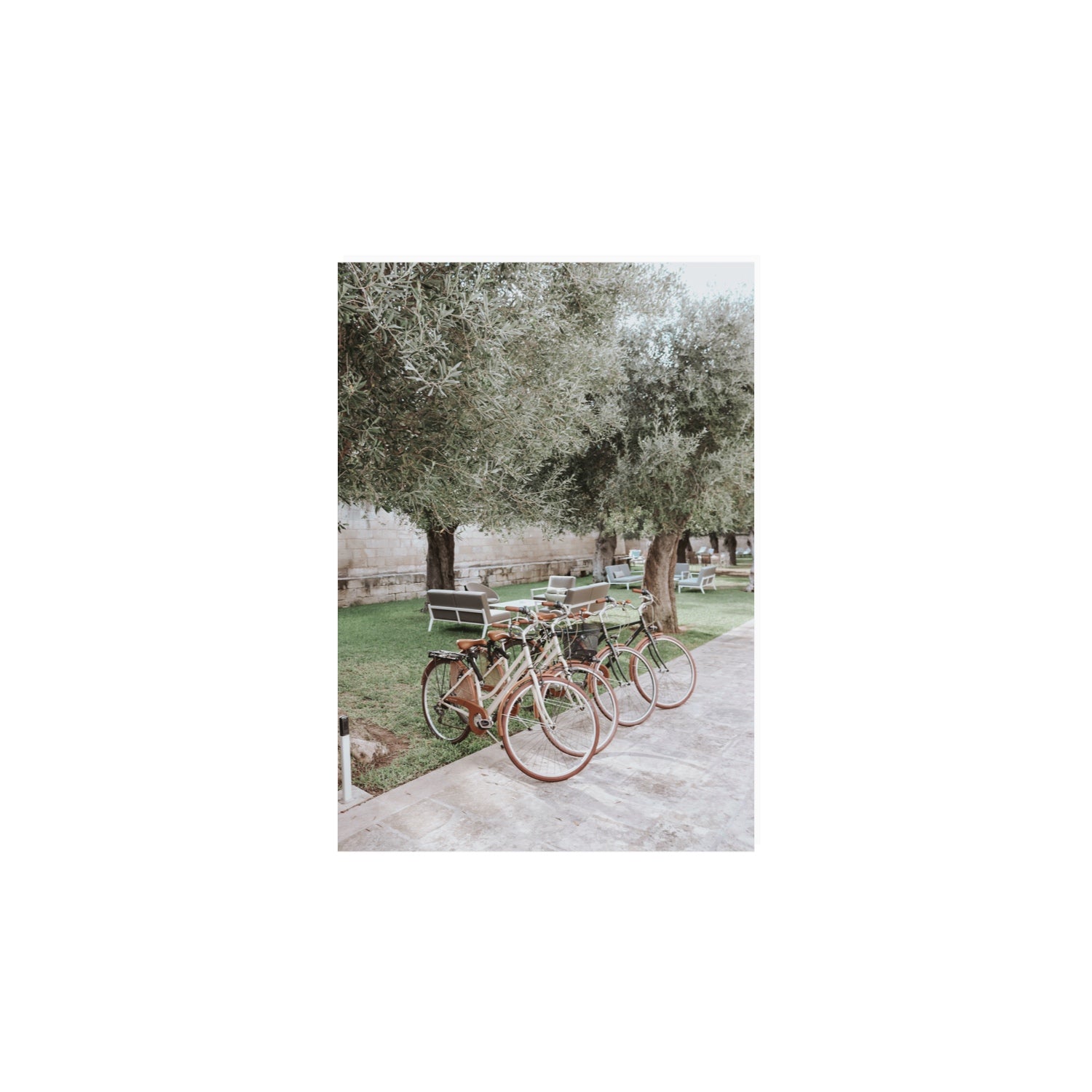 Classic Cruisers Puglia wall art A4, 29.7 x 21 cm unframed fine art print