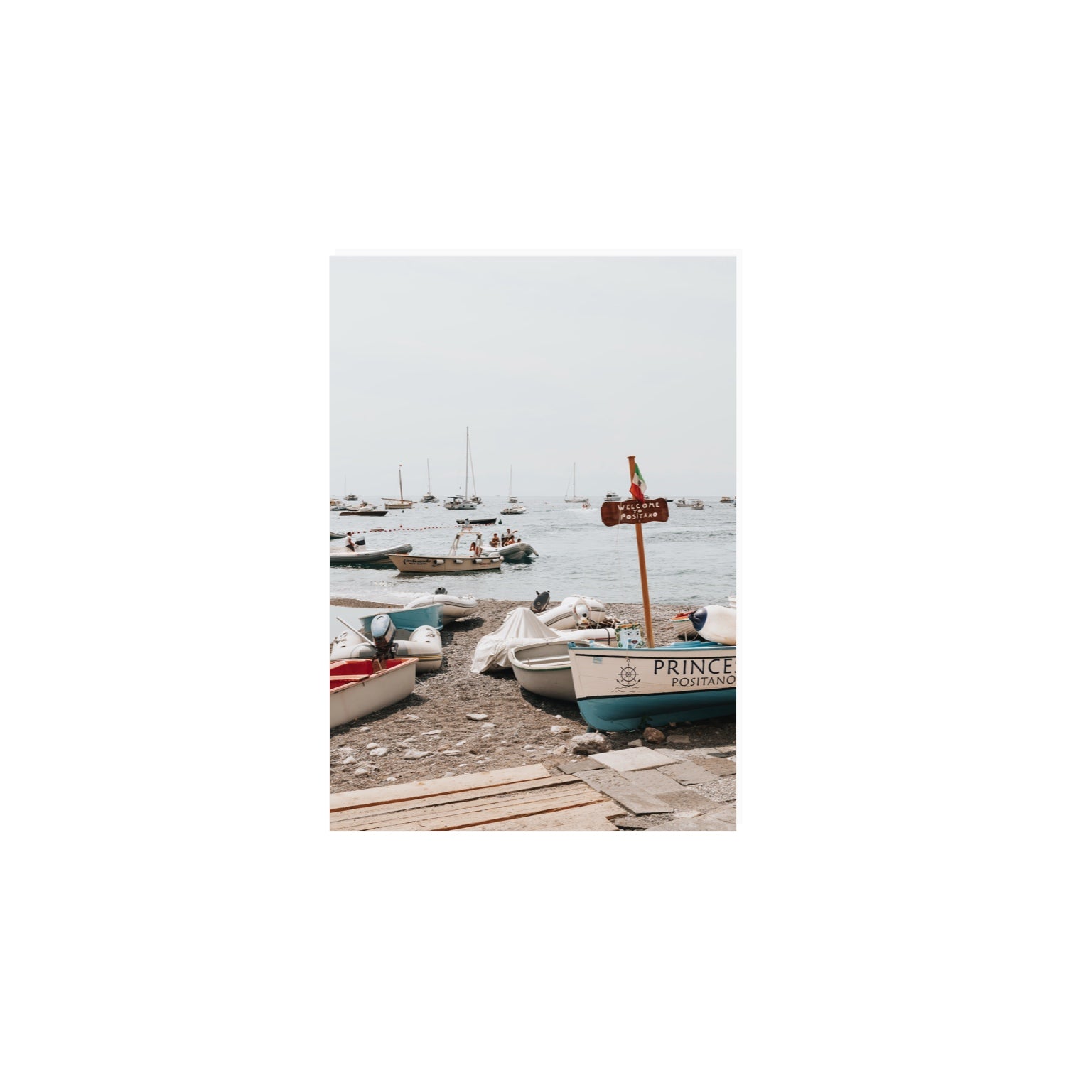 Coming Home fine art print, Positano, Italy, A4 · 29.7 x 21 cm, Unframed, Fine Art Print