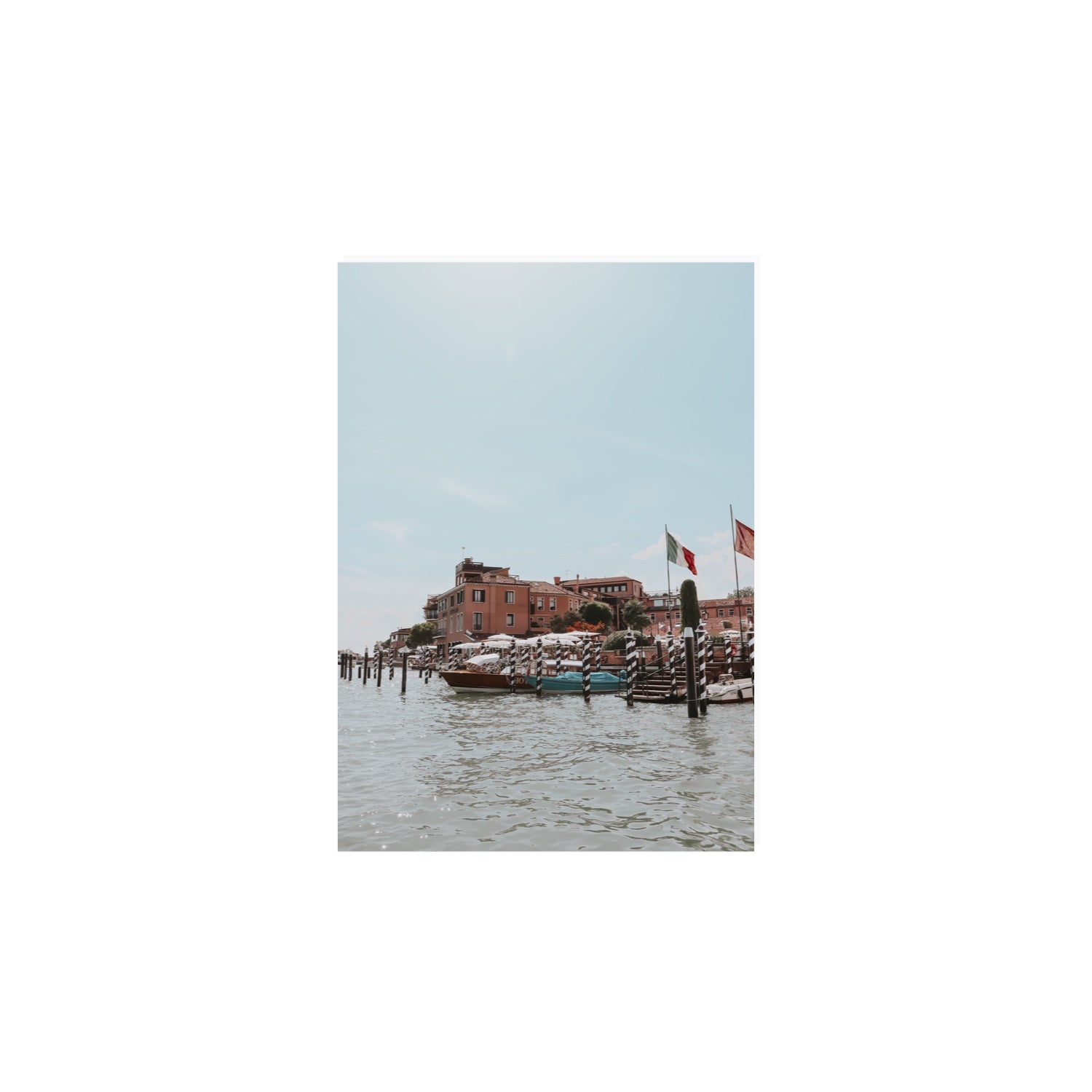 Giudecca Island Venice wall art A4, 29.7 x 21 cm unframed fine art print