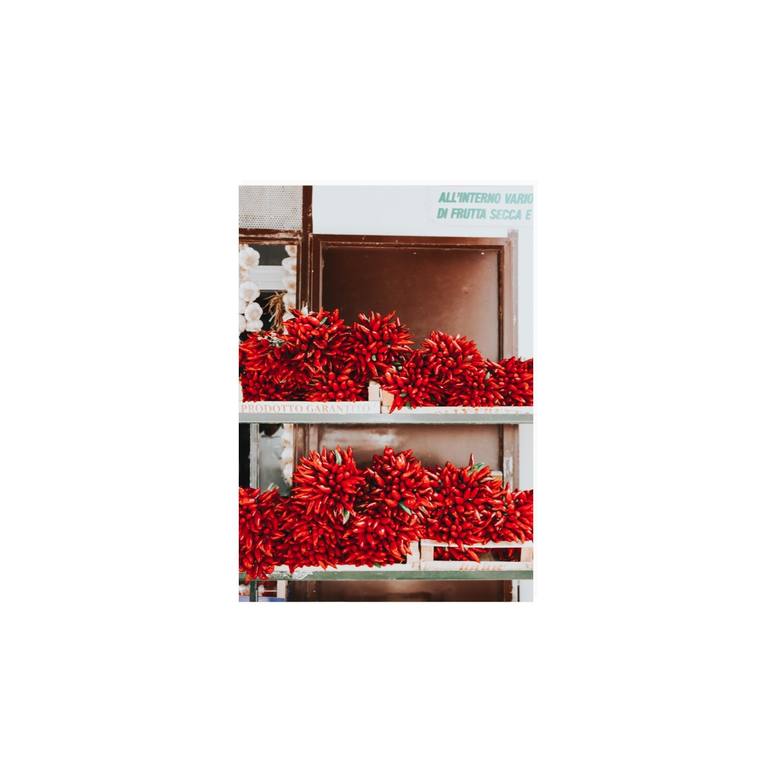 Hot Harvest Puglia Italian wall art A4, 29.7 x 21 cm unframed fine art print