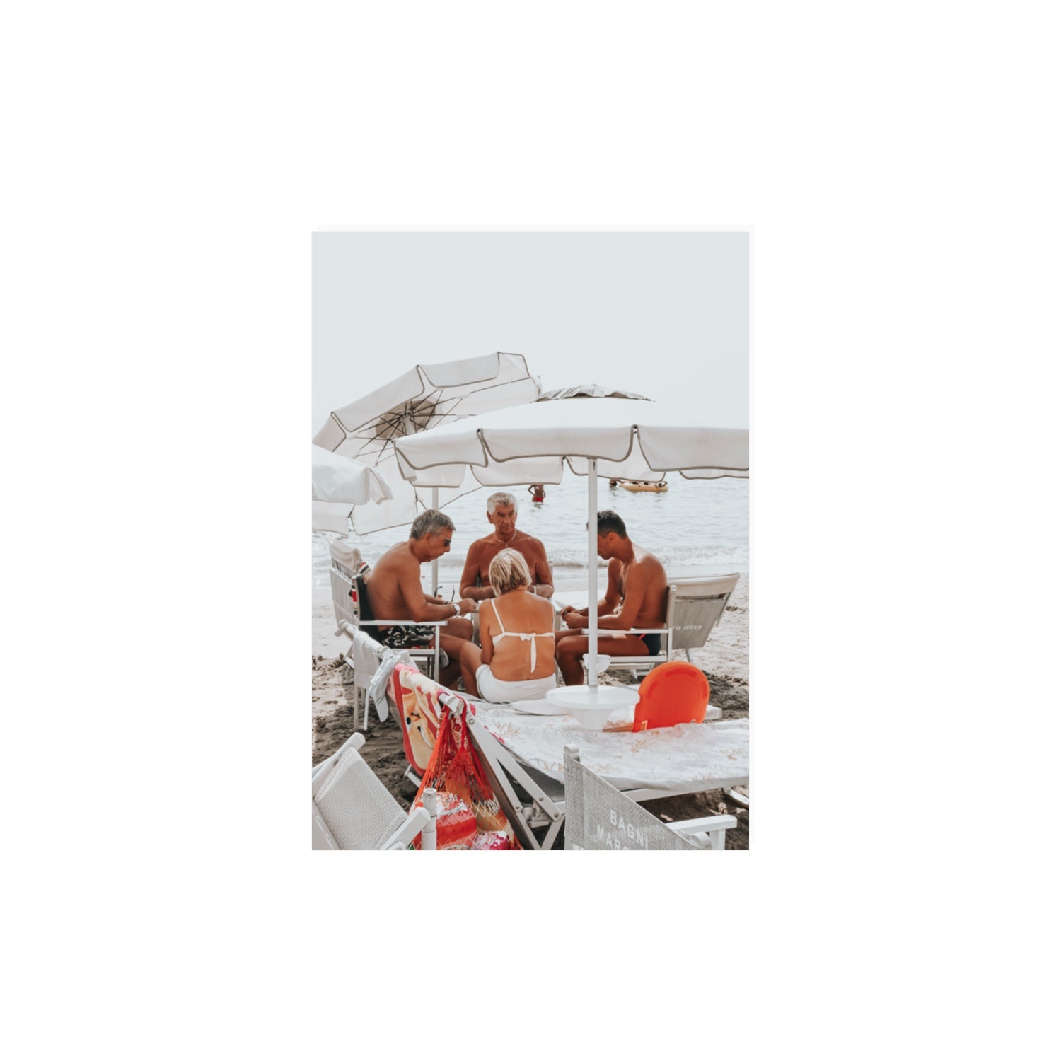 Luck Of The Draw fine art print, Alassio, Italy, A3 · 42 x 29.7 cm, Unframed, Fine Art Print