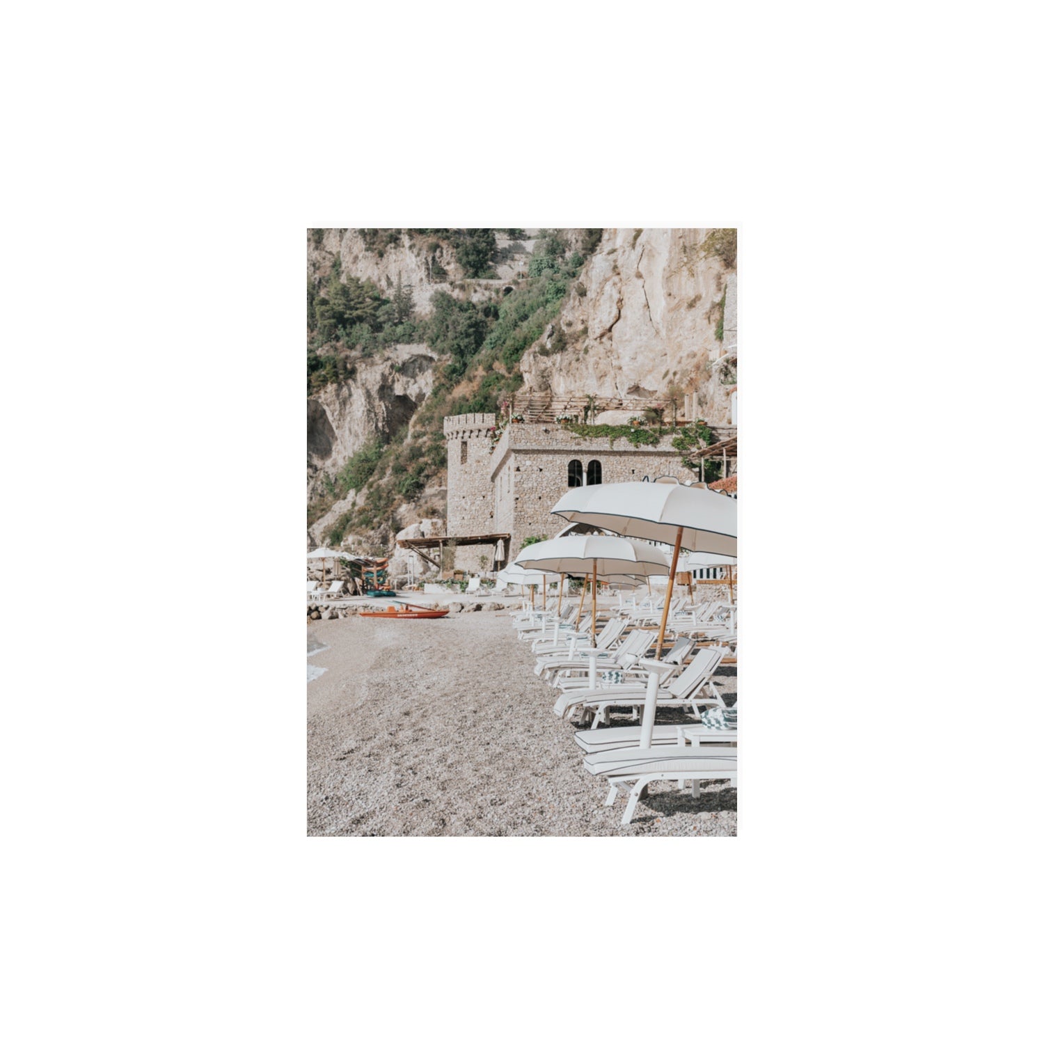 La Villeggiatura fine art print, Amalfi, Italy, luxury escapes artwork, A3 · 42 x 29.7 cm, Unframed, Fine Art Print